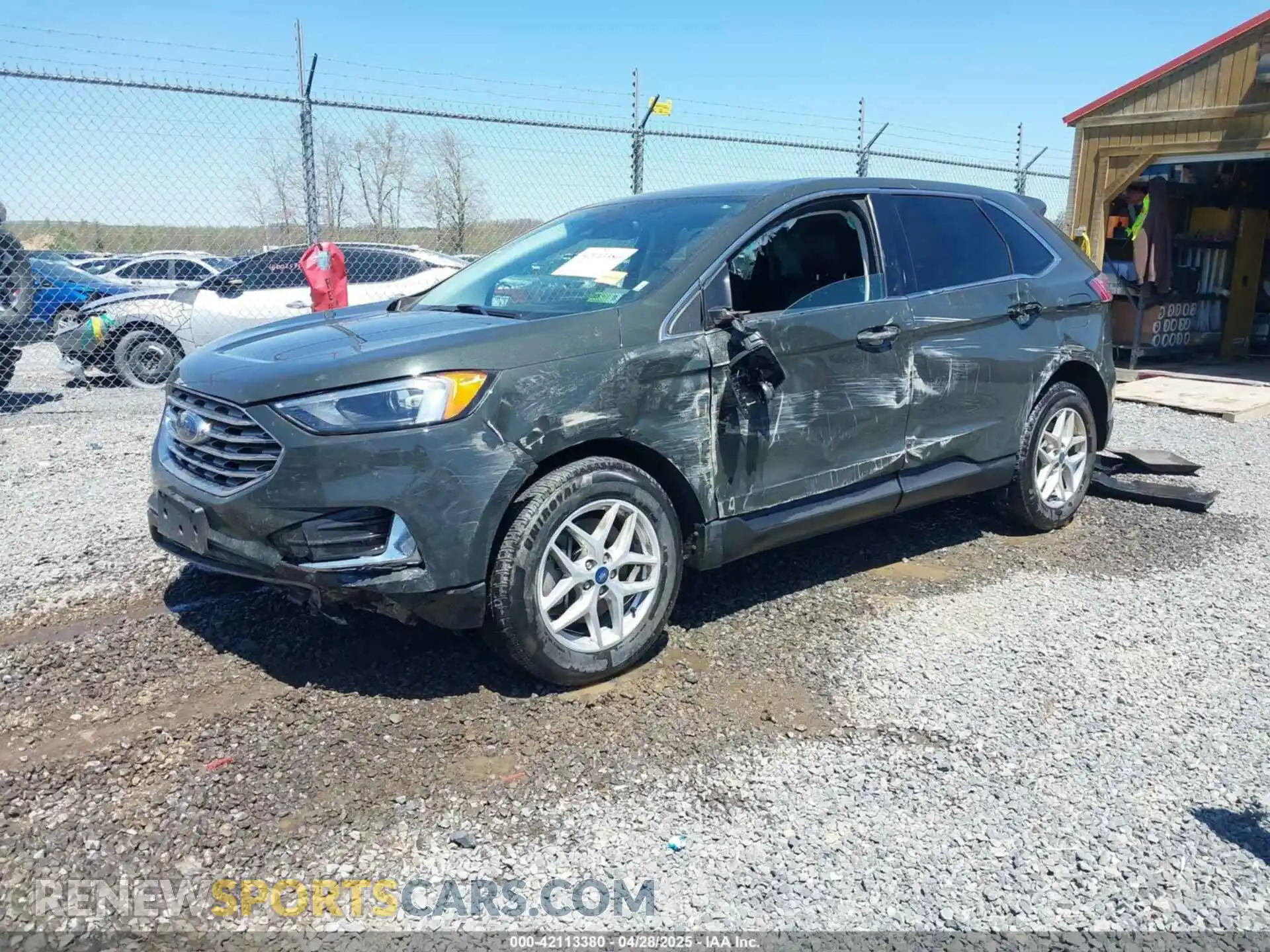 2 Photograph of a damaged car 2FMPK4J94NBB05459 FORD EDGE 2022