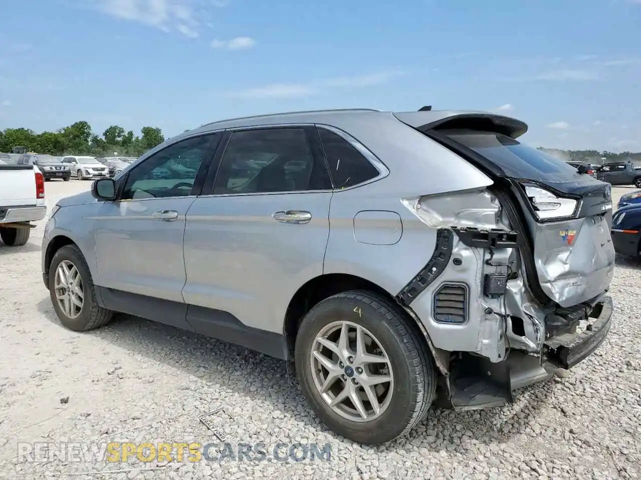 2 Photograph of a damaged car 2FMPK4J94NBB13822 FORD EDGE 2022