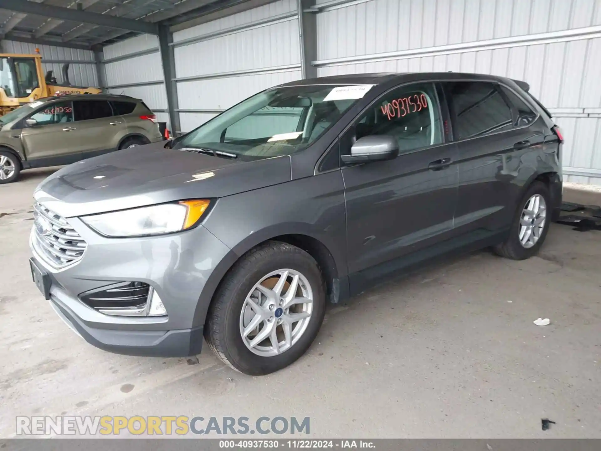 2 fotografías del automóvil dañado 2FMPK4J95NBA00235 FORD EDGE 2022