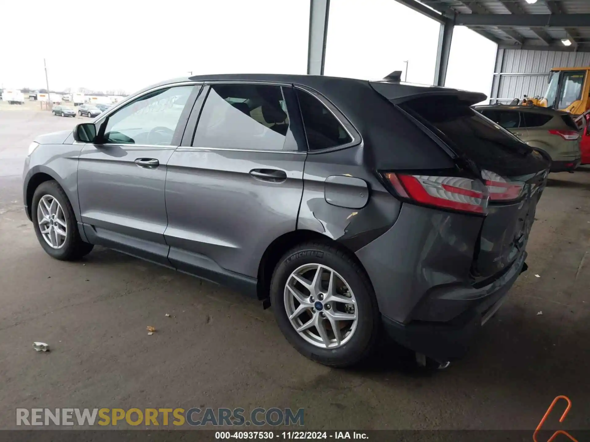 3 fotografías del automóvil dañado 2FMPK4J95NBA00235 FORD EDGE 2022