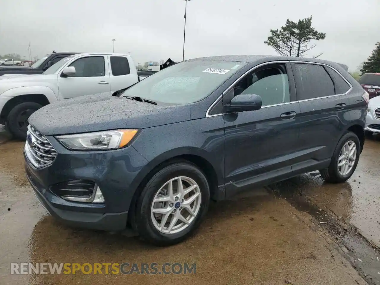 1 Photograph of a damaged car 2FMPK4J95NBA00753 FORD EDGE 2022