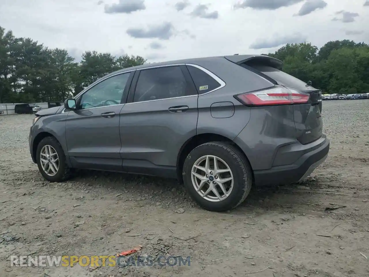 2 Фотография поврежденного автомобиля 2FMPK4J95NBA39892 FORD EDGE 2022