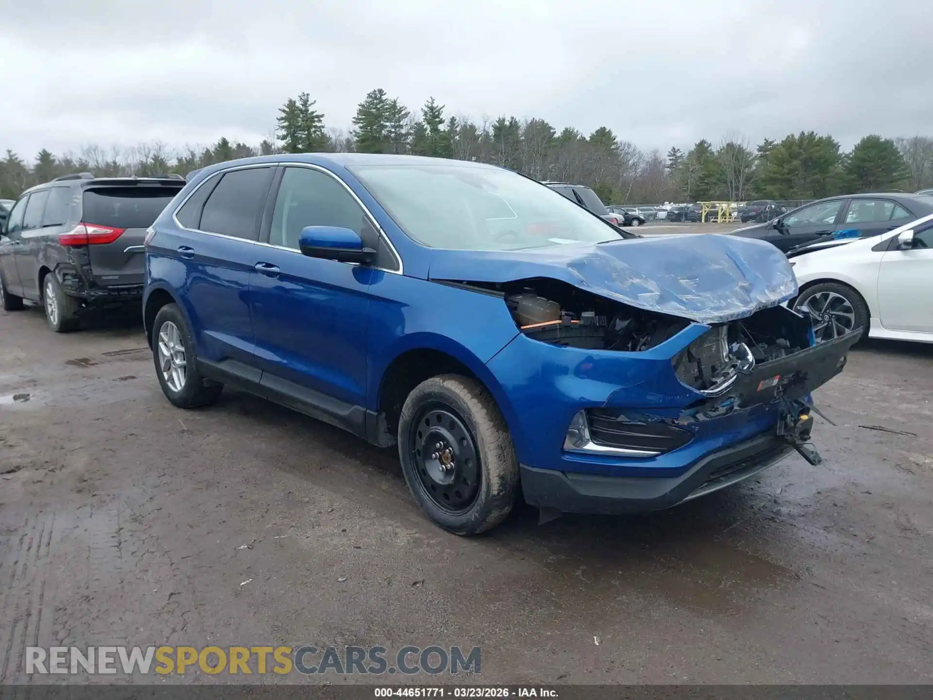 1 Photograph of a damaged car 2FMPK4J95NBA41853 FORD EDGE 2022