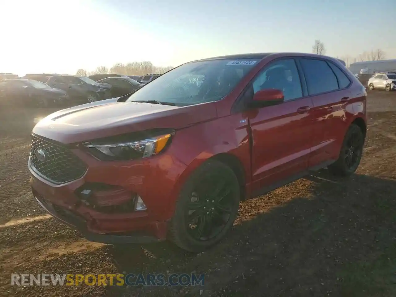 1 Photograph of a damaged car 2FMPK4J95NBA43358 FORD EDGE 2022