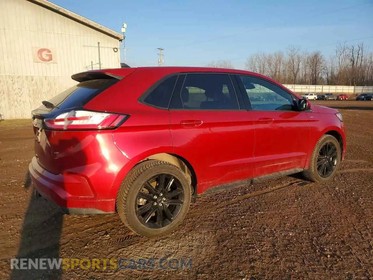 3 Photograph of a damaged car 2FMPK4J95NBA43358 FORD EDGE 2022