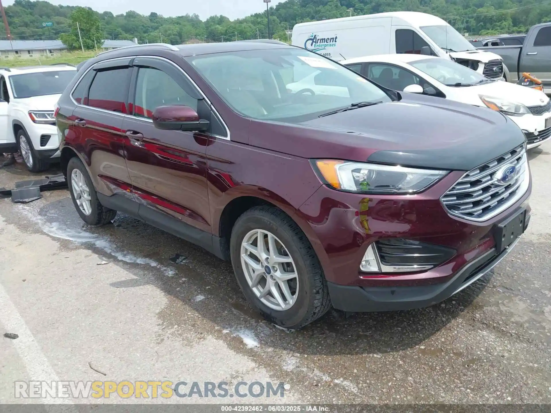 1 fotografías del automóvil dañado 2FMPK4J95NBA66008 FORD EDGE 2022