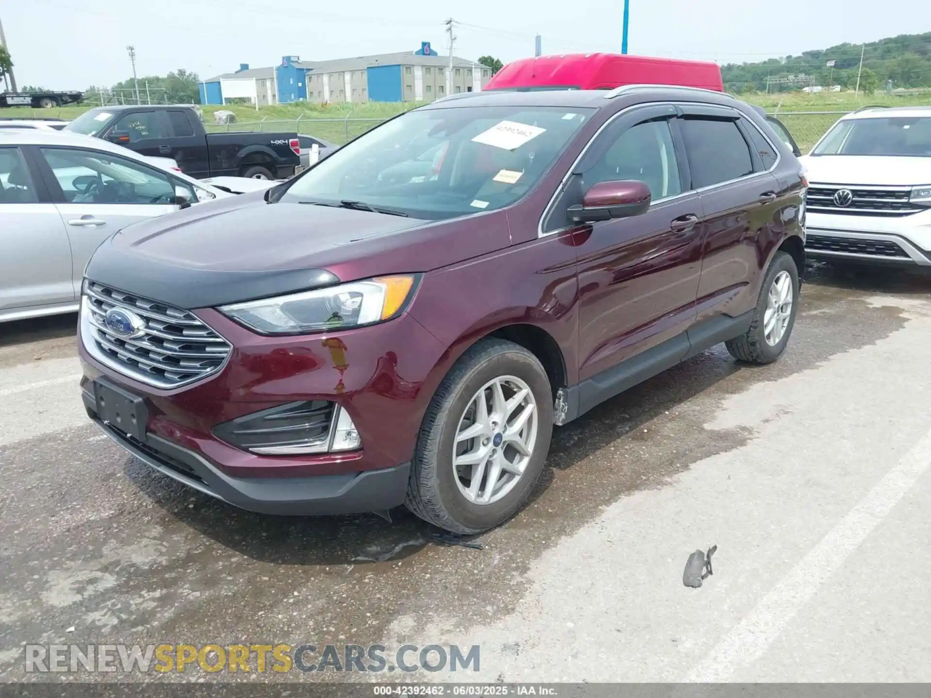 2 fotografías del automóvil dañado 2FMPK4J95NBA66008 FORD EDGE 2022