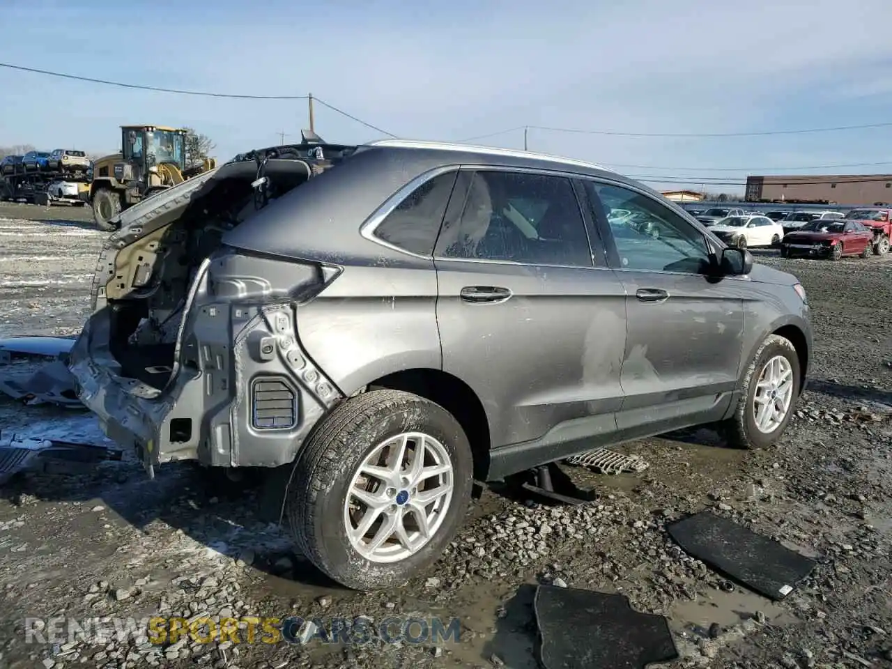 3 Photograph of a damaged car 2FMPK4J95NBA90521 FORD EDGE 2022