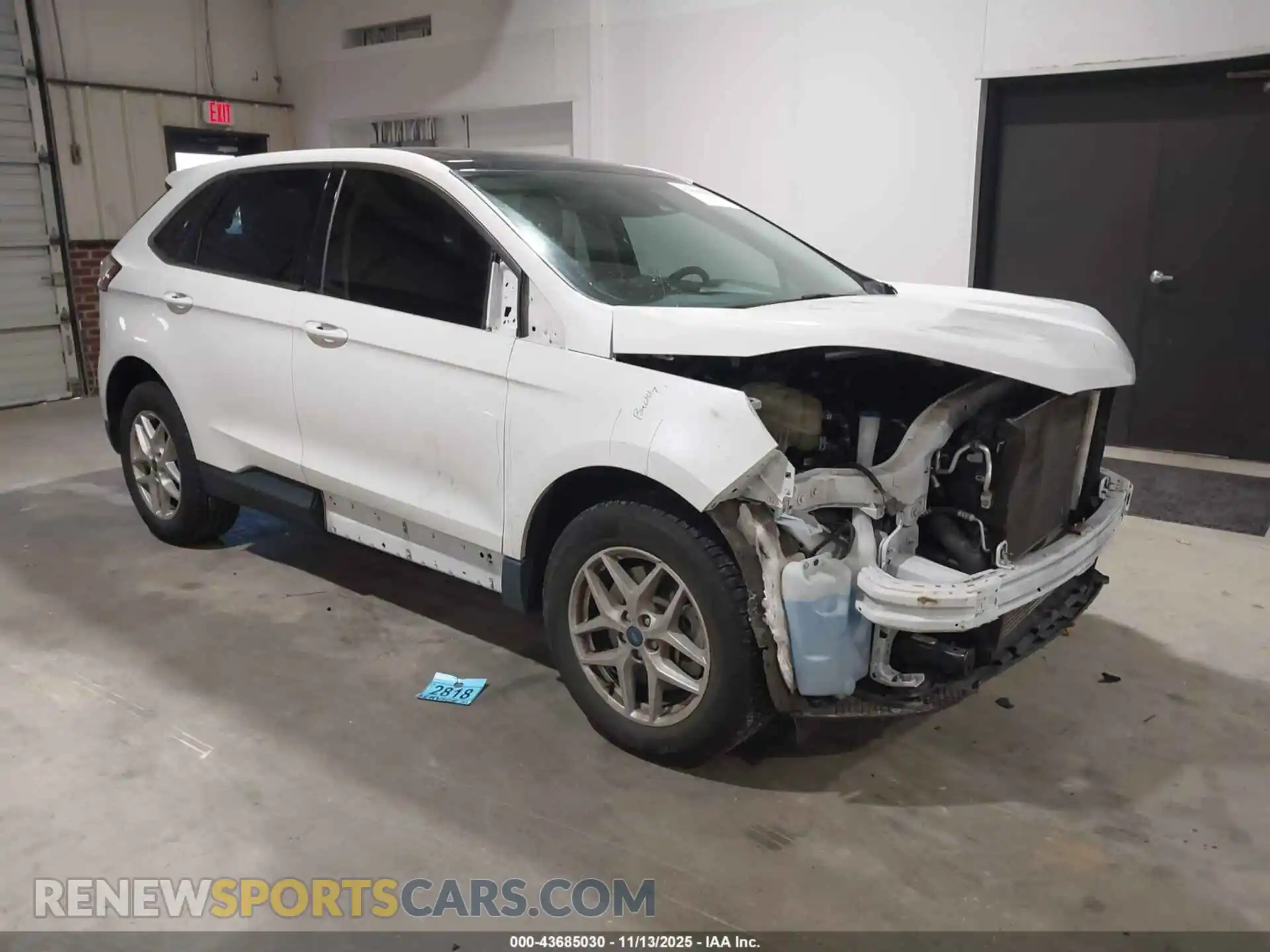 1 Photograph of a damaged car 2FMPK4J95NBA98473 FORD EDGE 2022