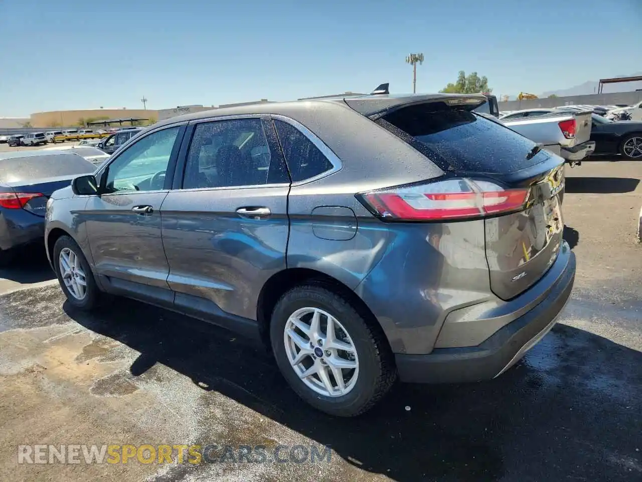 2 Фотография поврежденного автомобиля 2FMPK4J95NBB04238 FORD EDGE 2022