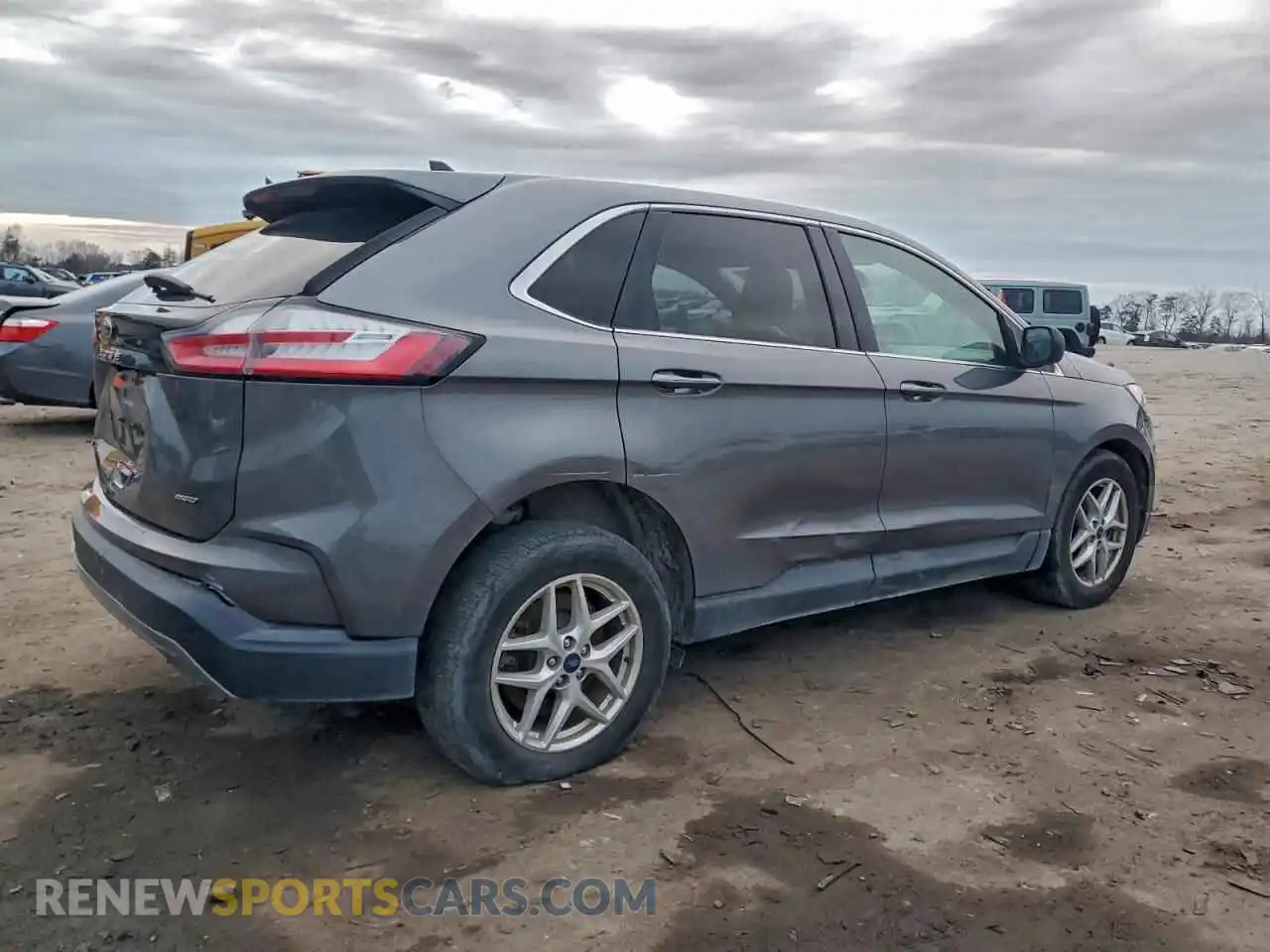 3 Photograph of a damaged car 2FMPK4J96NBA34376 FORD EDGE 2022