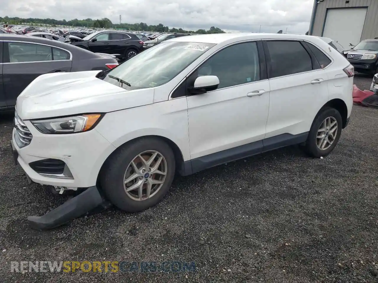 1 Photograph of a damaged car 2FMPK4J96NBA37052 FORD EDGE 2022