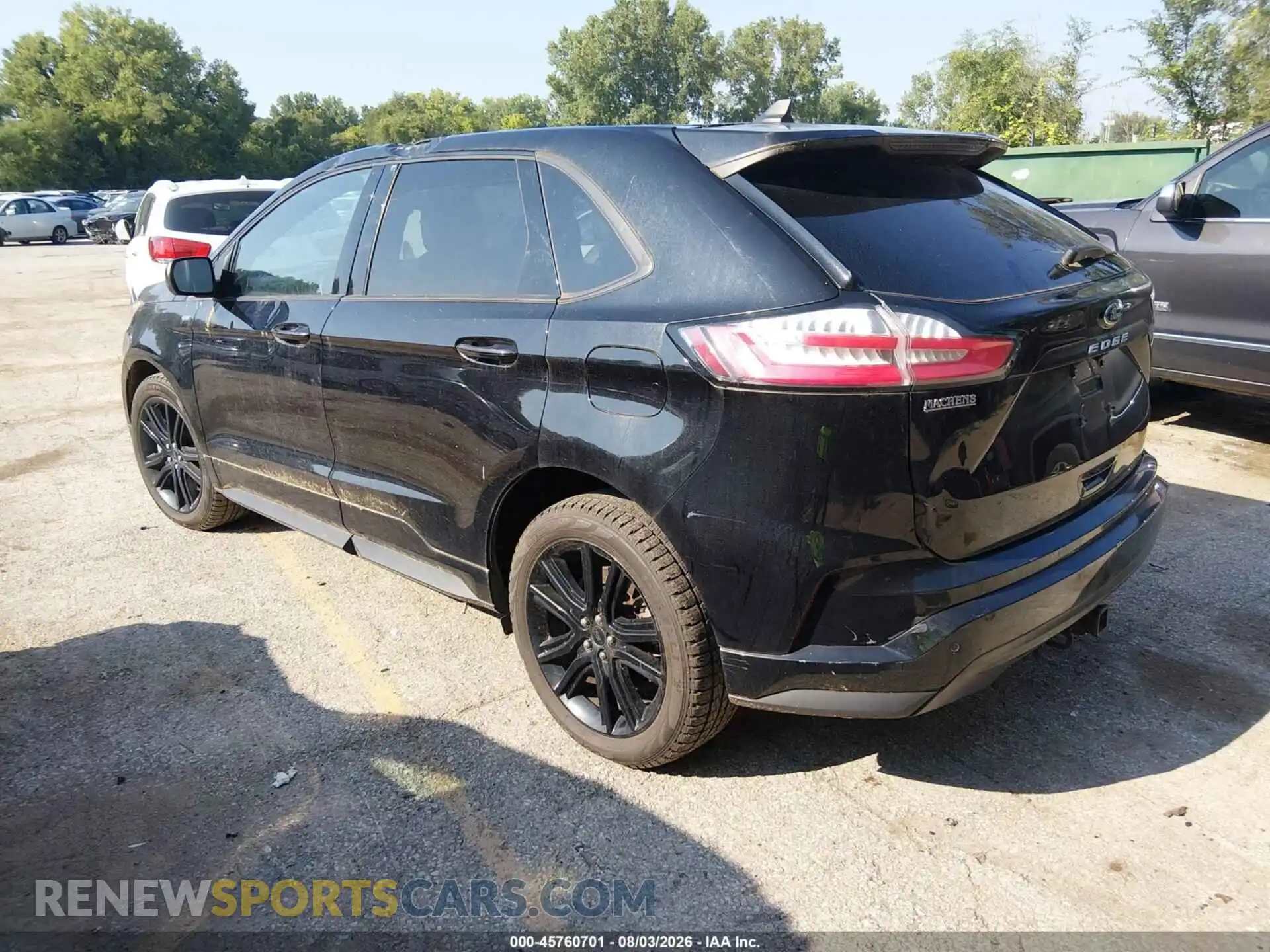 3 Фотография поврежденного автомобиля 2FMPK4J96NBA43076 FORD EDGE 2022