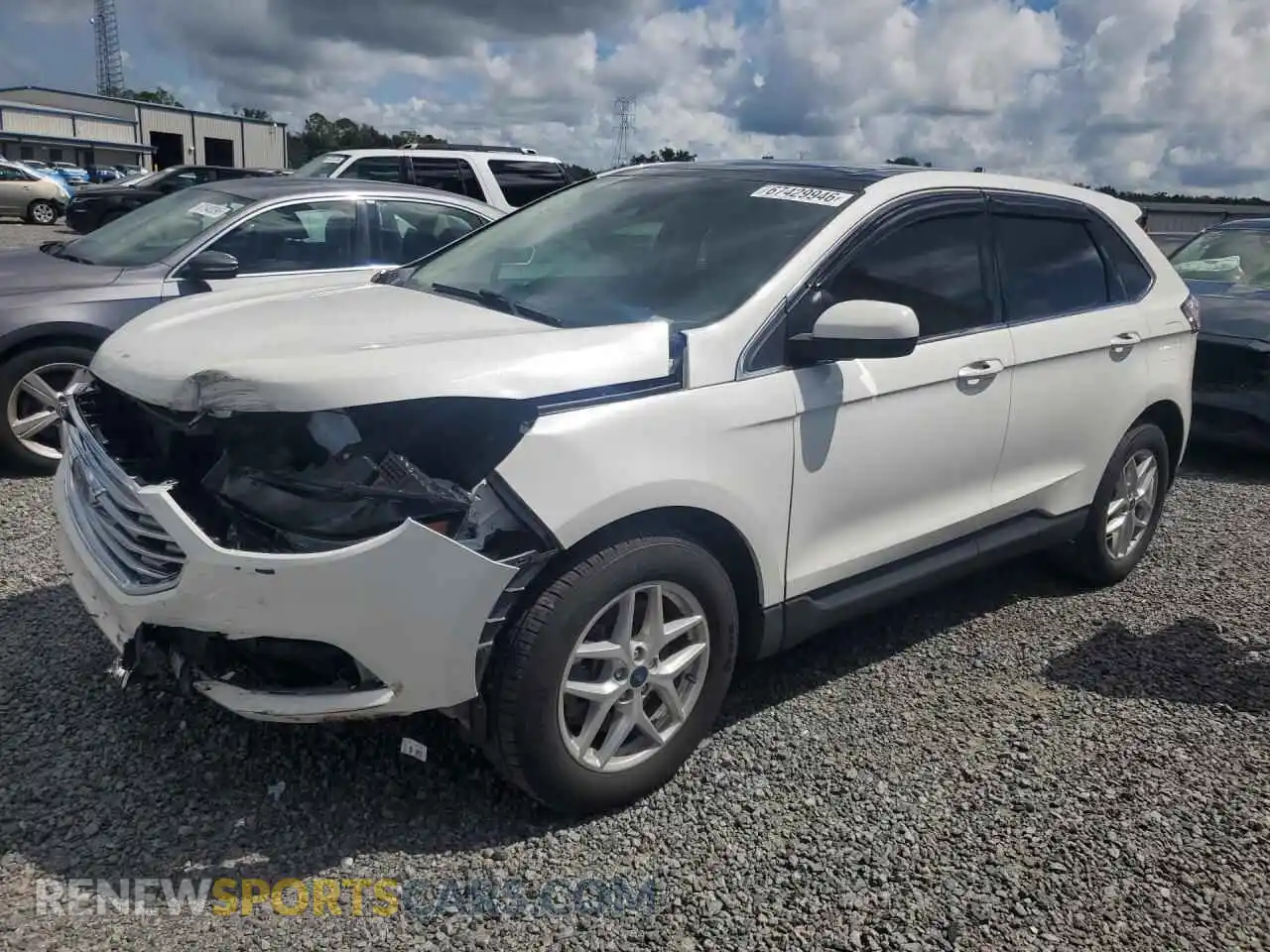 1 Photograph of a damaged car 2FMPK4J96NBA47497 FORD EDGE 2022