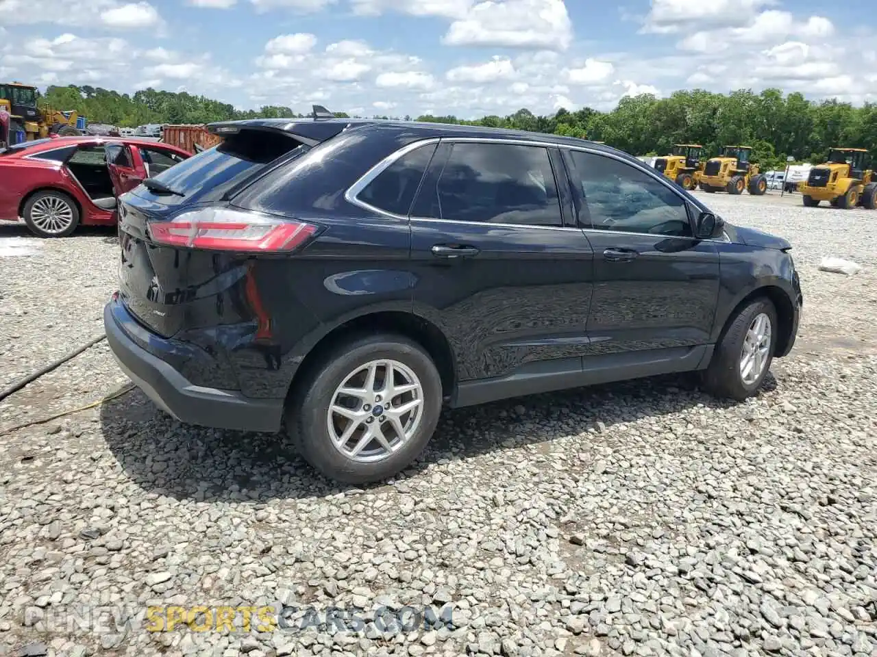 3 Photograph of a damaged car 2FMPK4J96NBA52733 FORD EDGE 2022