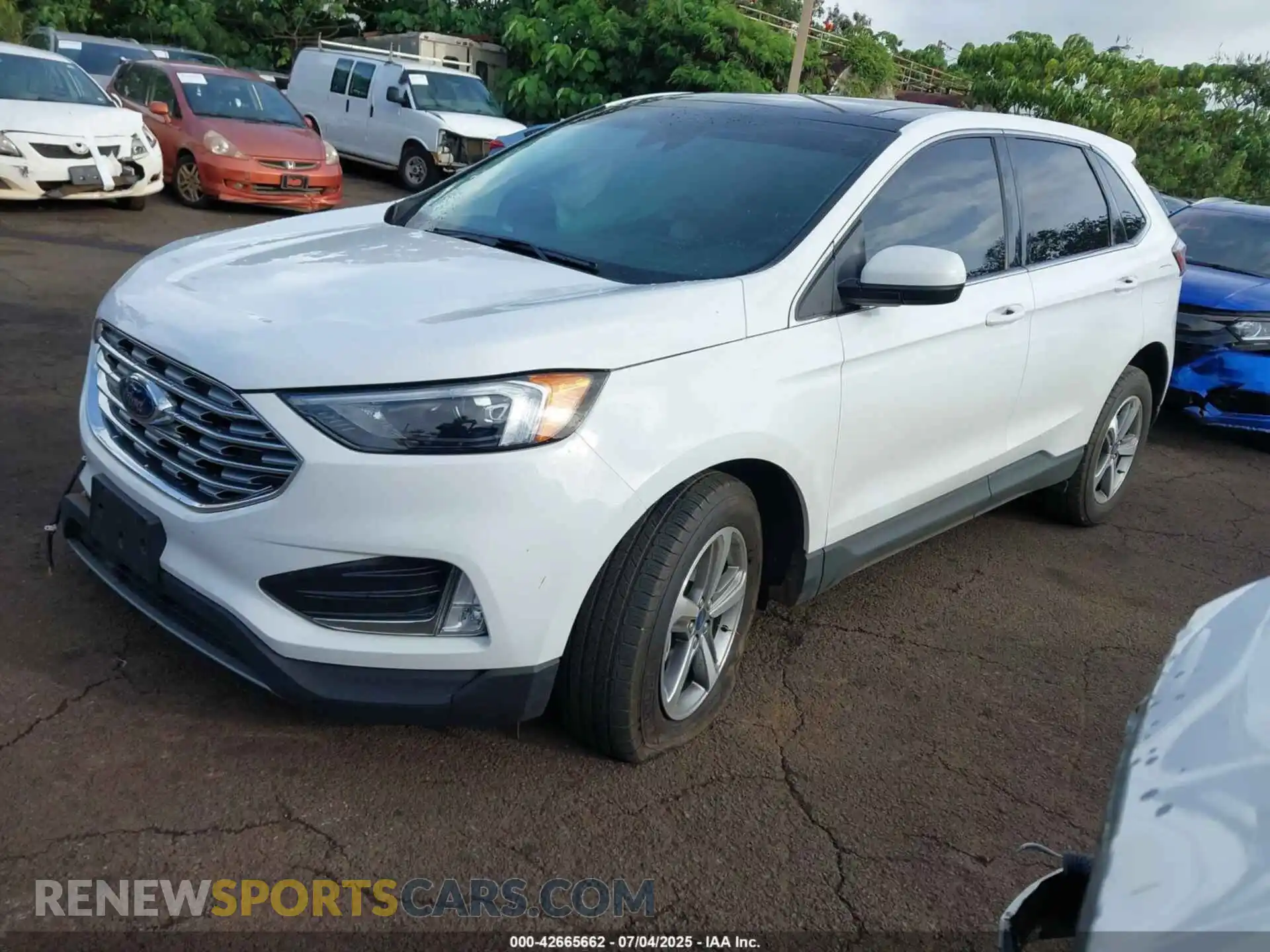 2 Photograph of a damaged car 2FMPK4J96NBA58628 FORD EDGE 2022
