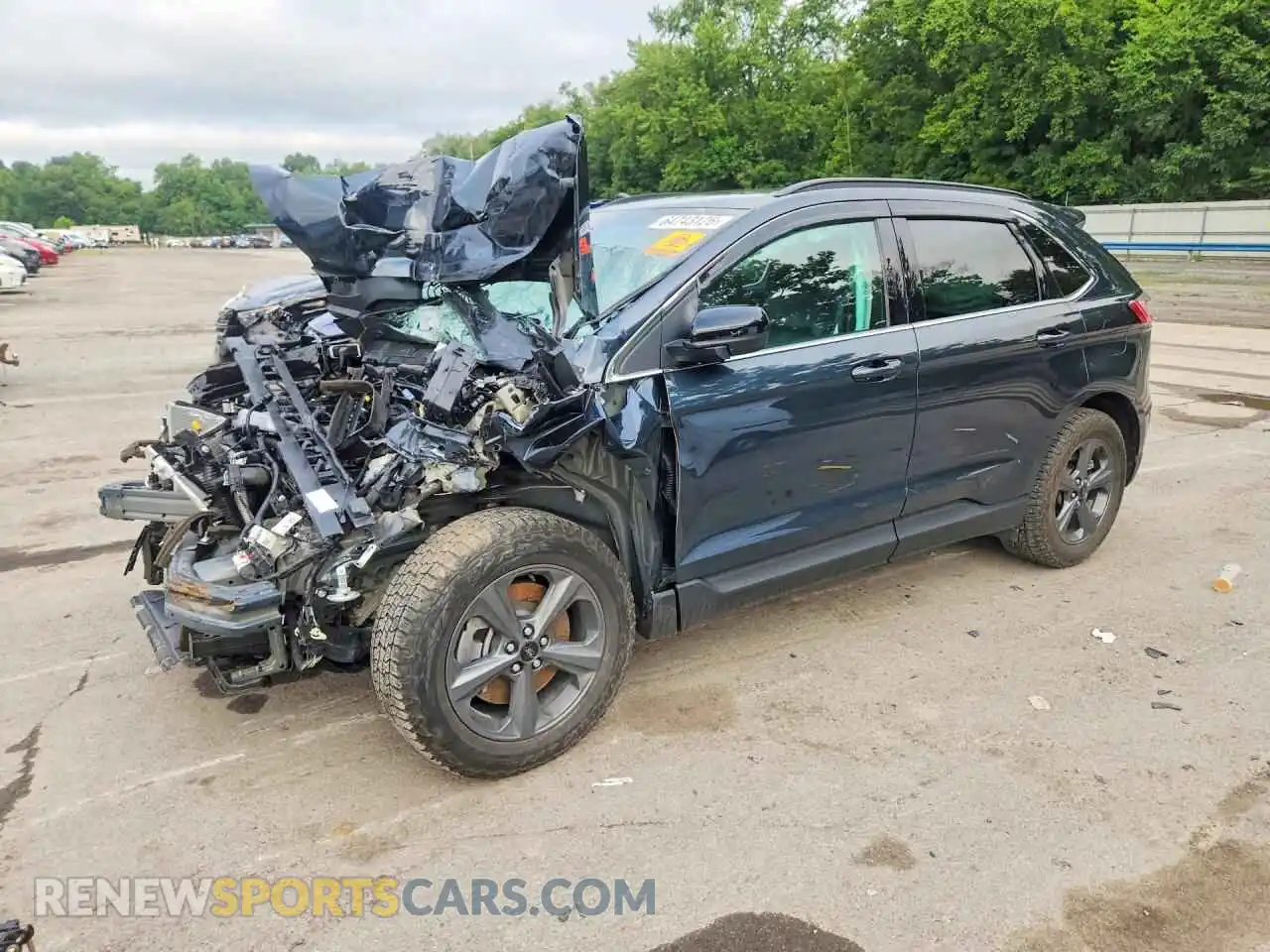 1 Photograph of a damaged car 2FMPK4J96NBA89202 FORD EDGE 2022
