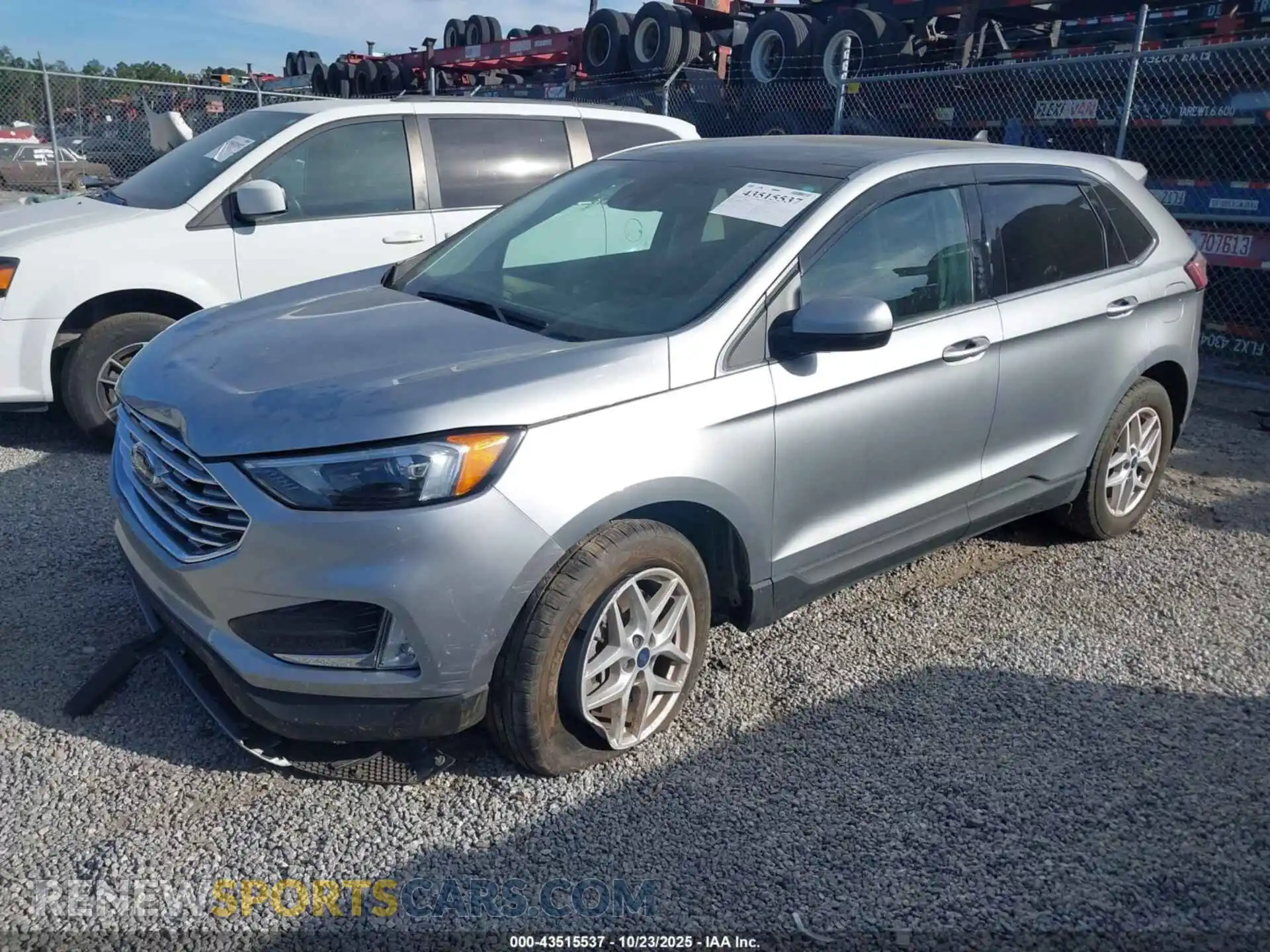 2 Photograph of a damaged car 2FMPK4J96NBA97347 FORD EDGE 2022