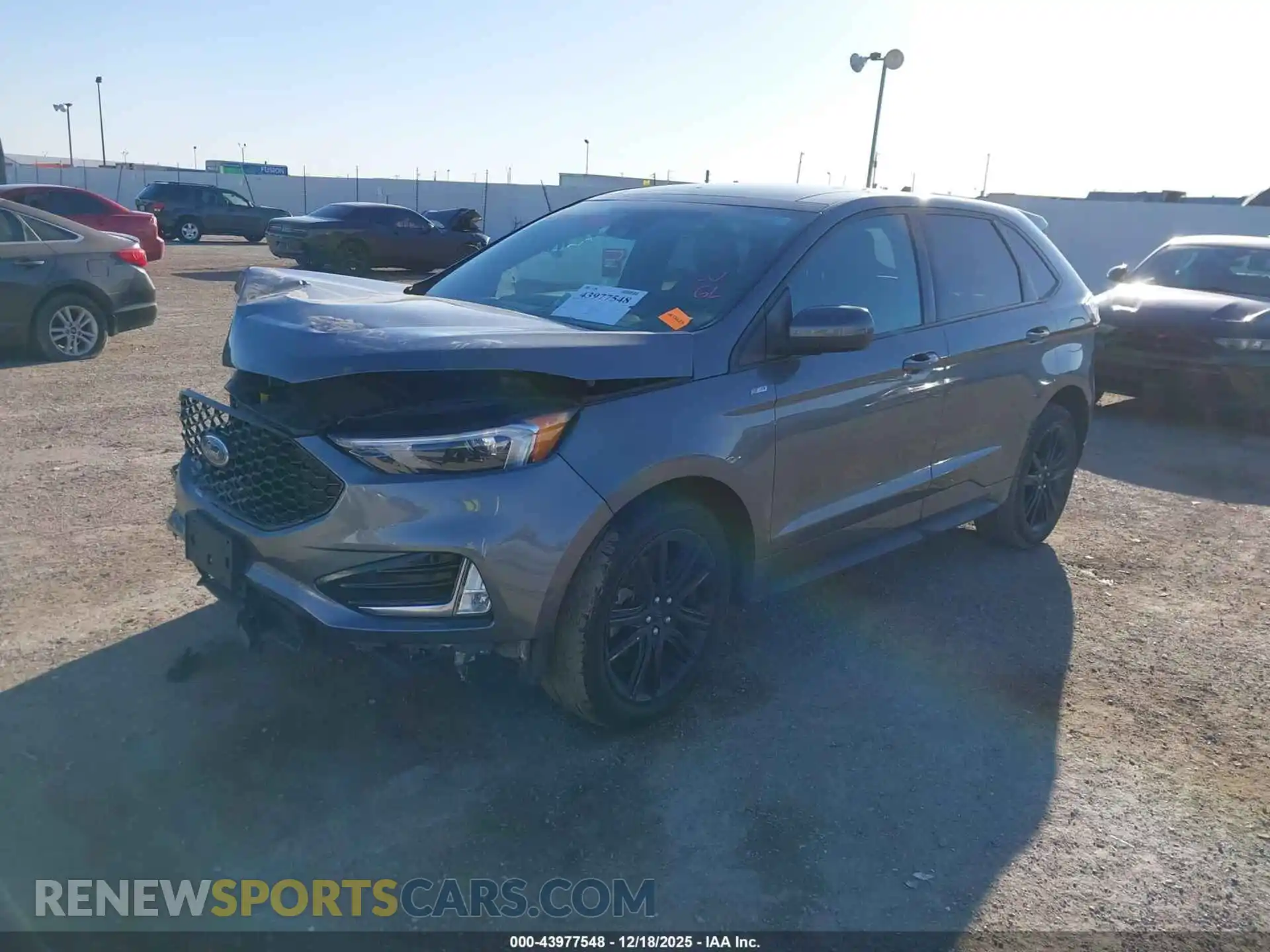 2 Photograph of a damaged car 2FMPK4J97NBA13567 FORD EDGE 2022
