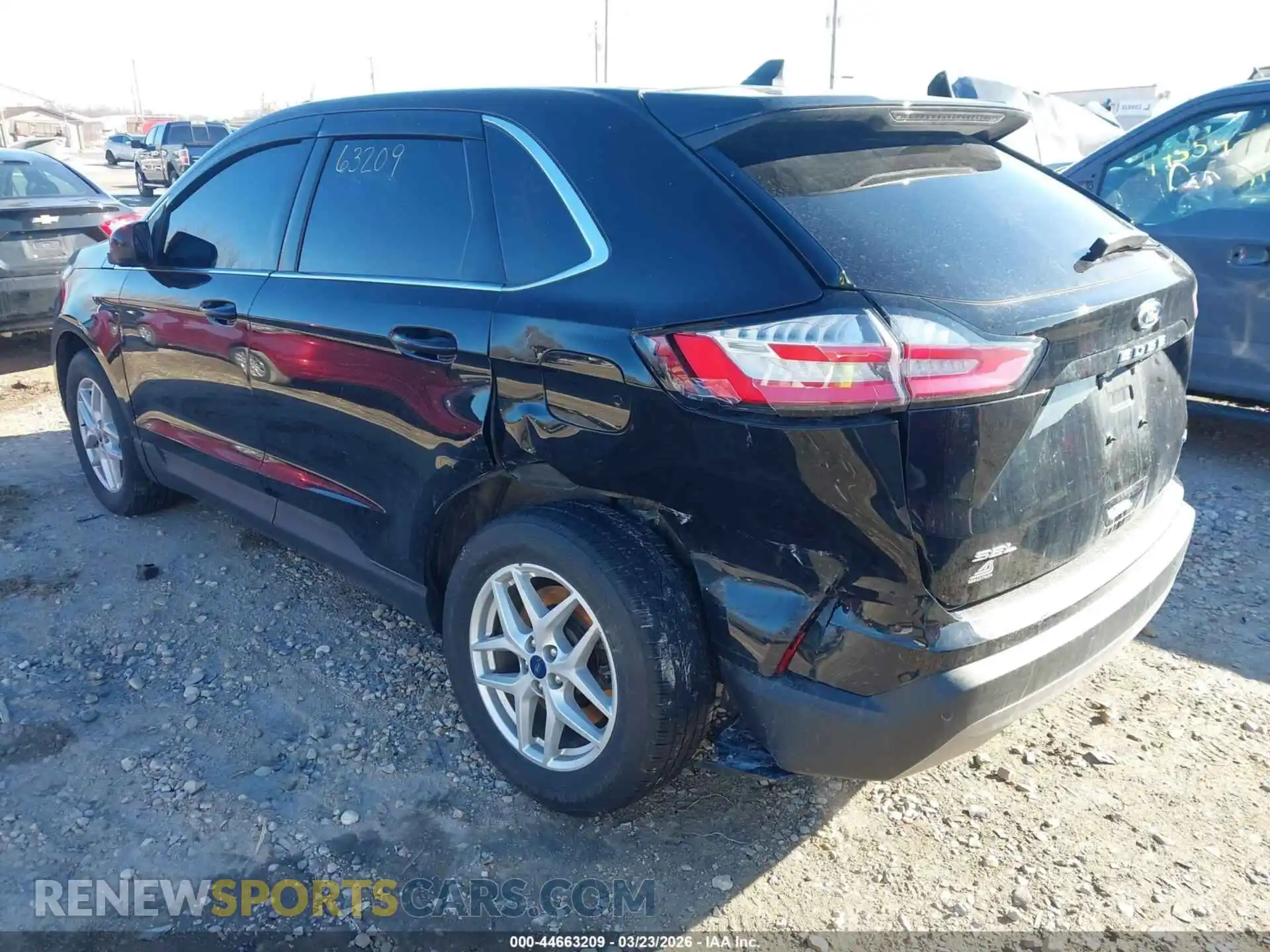 3 Photograph of a damaged car 2FMPK4J97NBA26500 FORD EDGE 2022