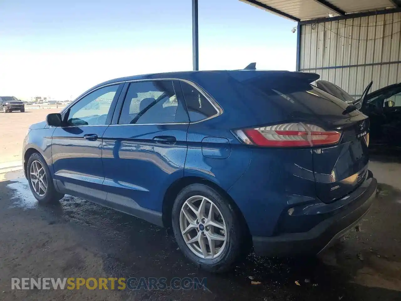 2 fotografías del automóvil dañado 2FMPK4J97NBA32524 FORD EDGE 2022