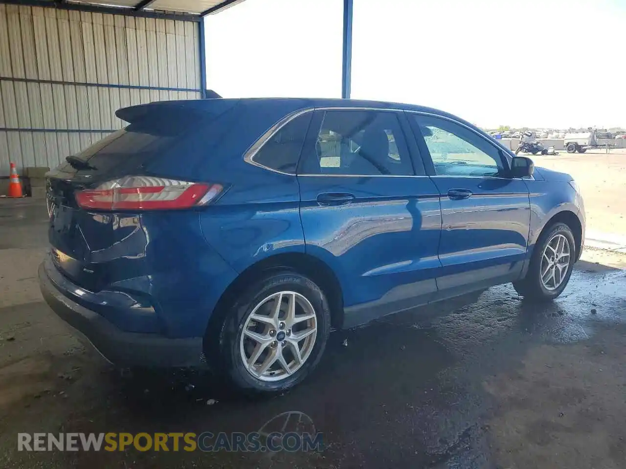 3 fotografías del automóvil dañado 2FMPK4J97NBA32524 FORD EDGE 2022