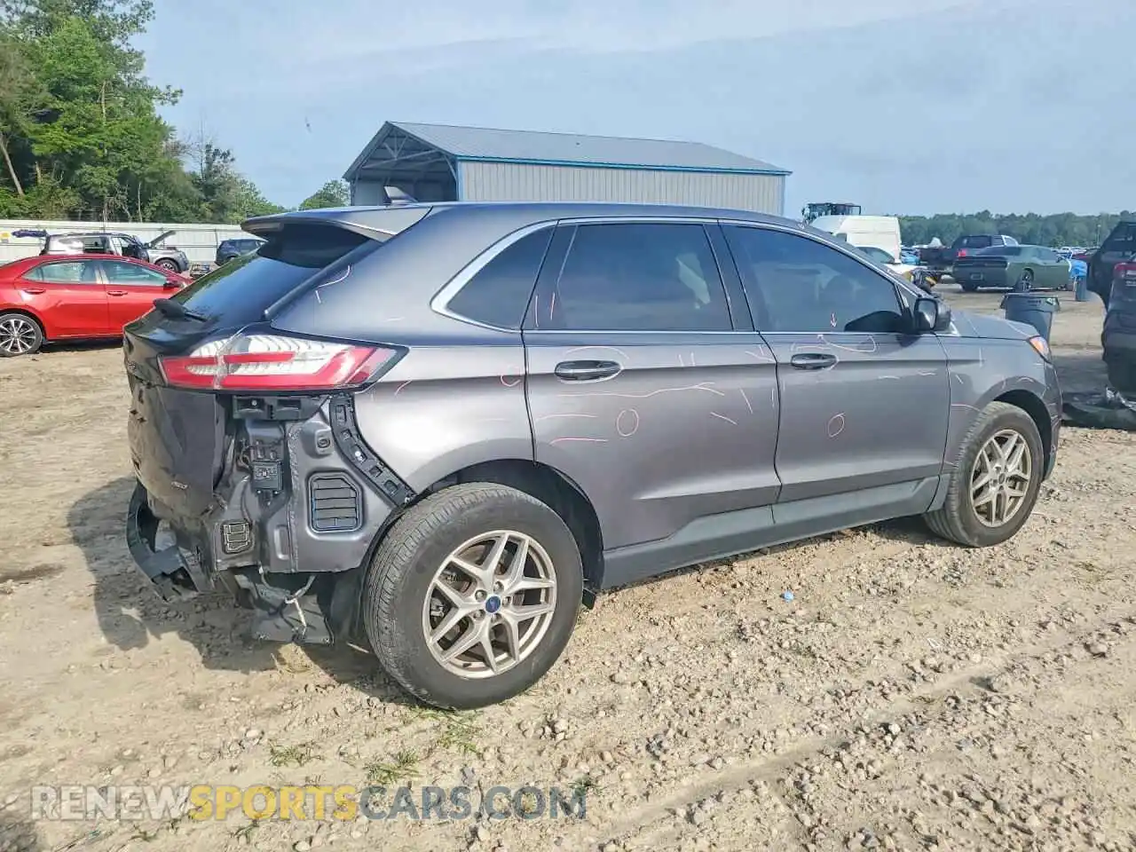 3 Фотография поврежденного автомобиля 2FMPK4J97NBA34130 FORD EDGE 2022