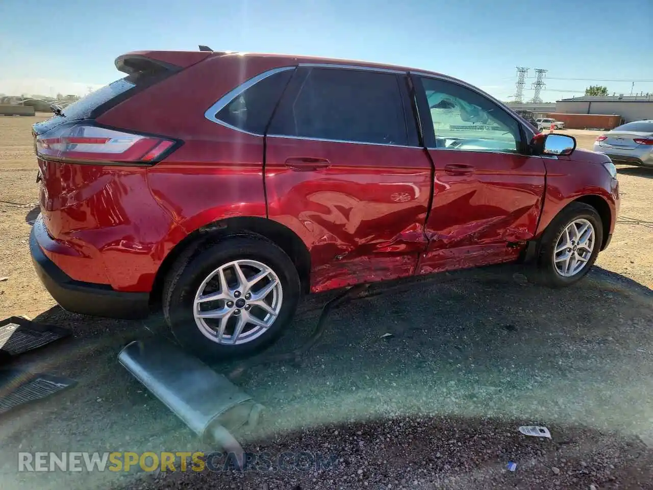 3 fotografías del automóvil dañado 2FMPK4J97NBA46049 FORD EDGE 2022