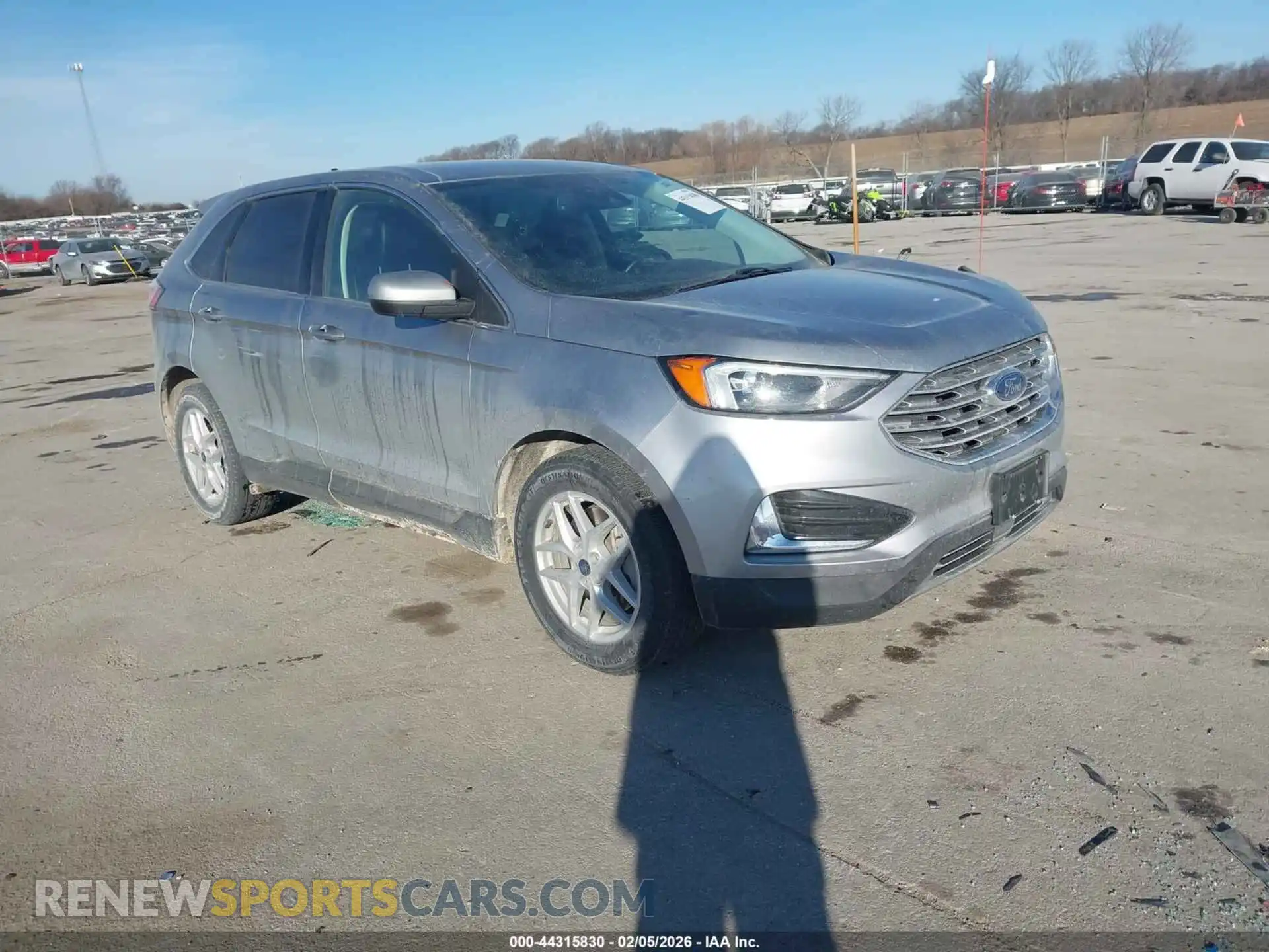 1 Photograph of a damaged car 2FMPK4J97NBA55026 FORD EDGE 2022