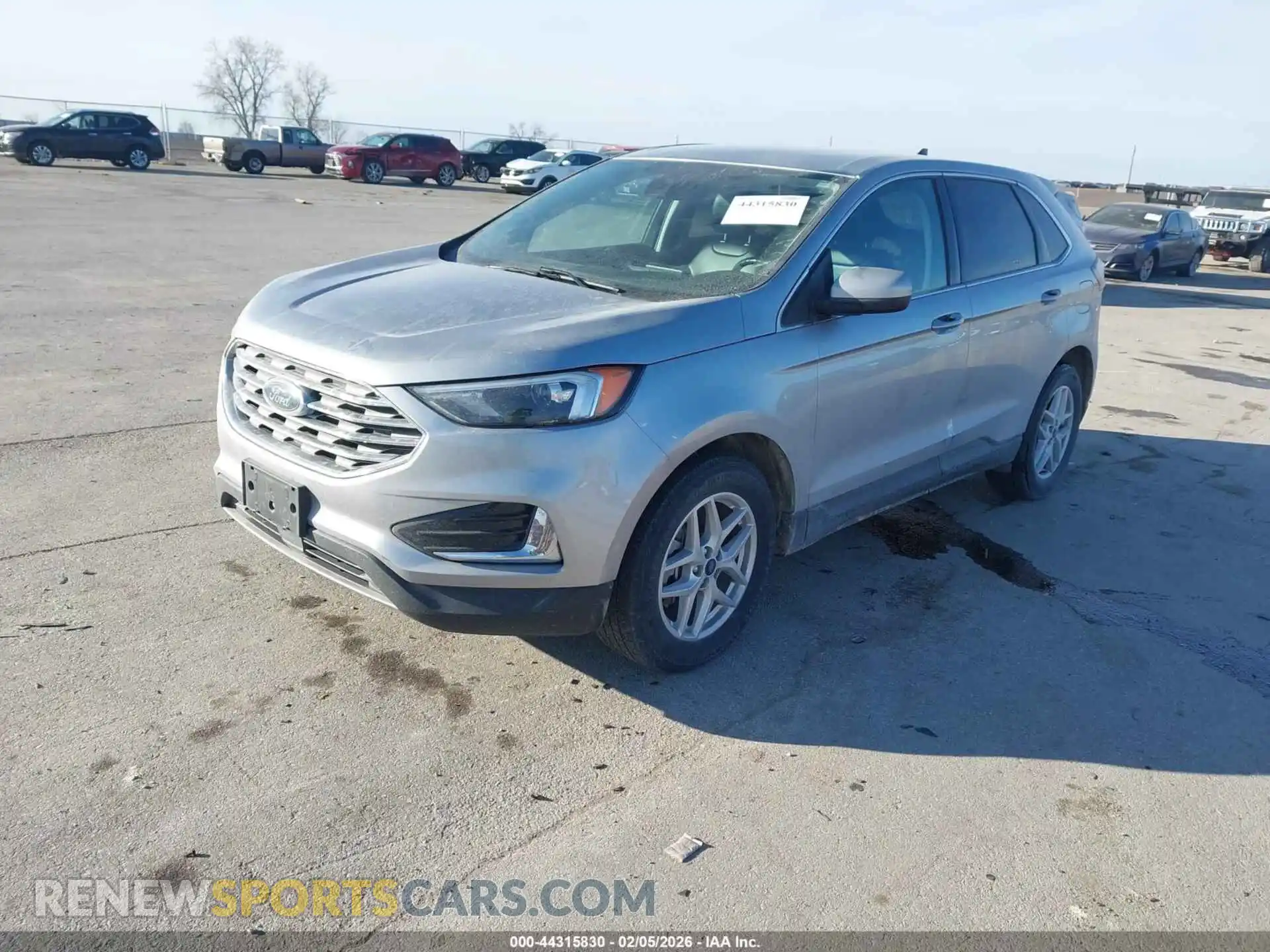 2 Photograph of a damaged car 2FMPK4J97NBA55026 FORD EDGE 2022