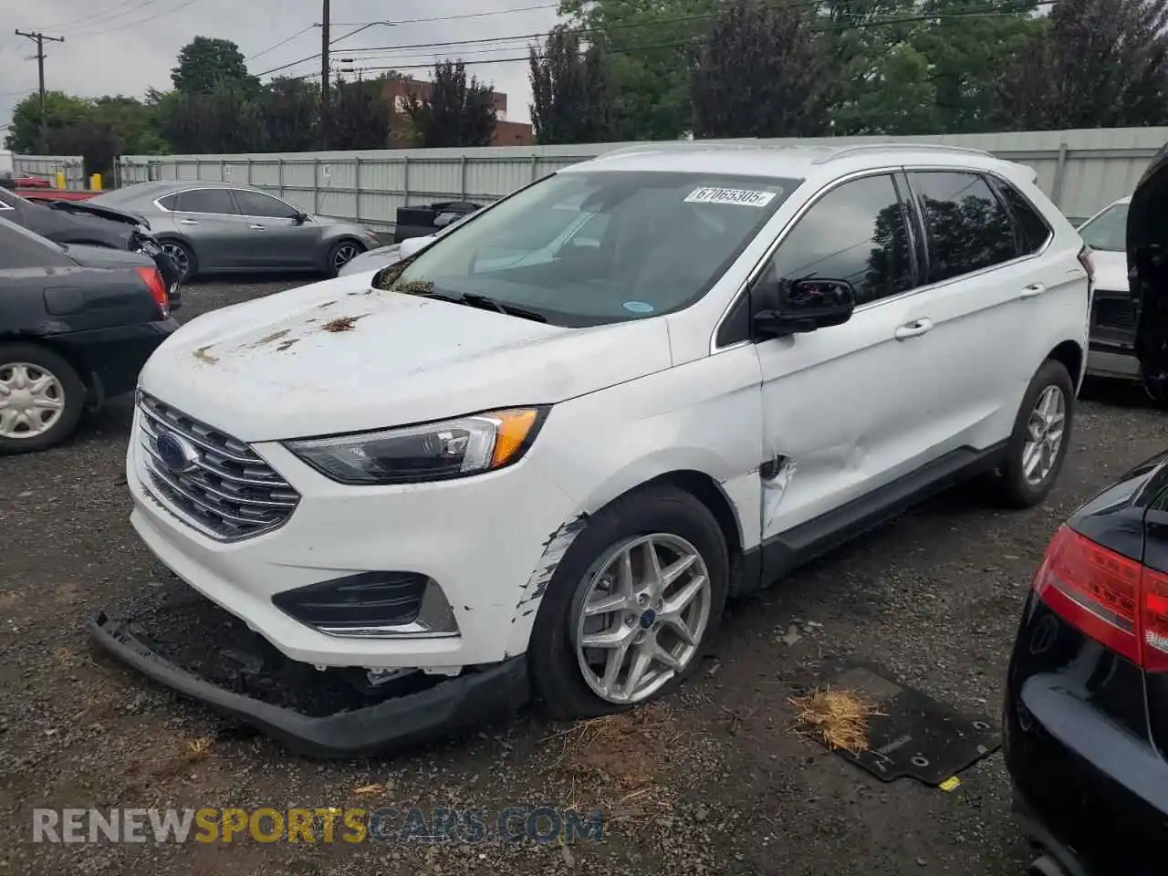 1 Photograph of a damaged car 2FMPK4J97NBA72957 FORD EDGE 2022