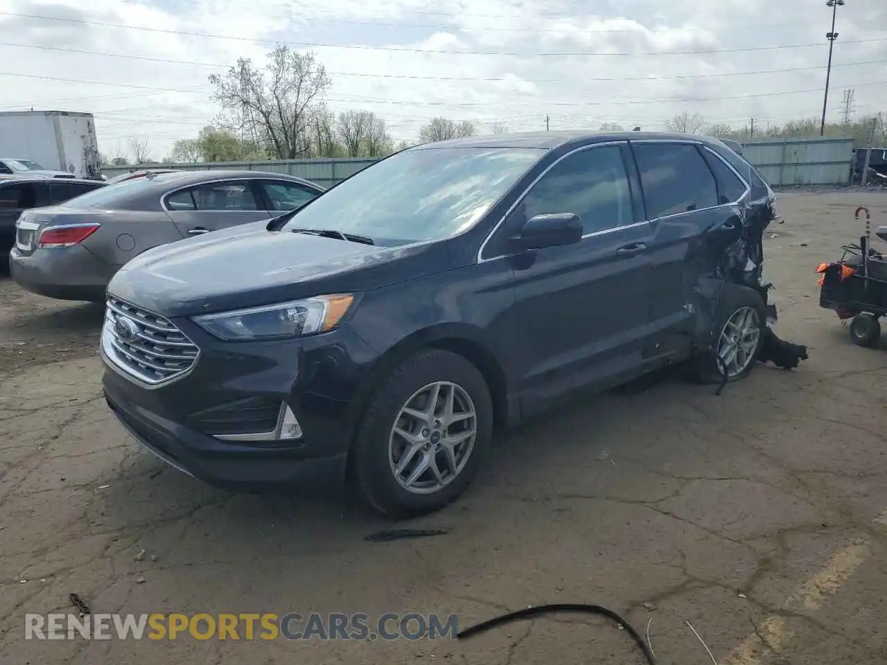 1 Photograph of a damaged car 2FMPK4J97NBA83621 FORD EDGE 2022