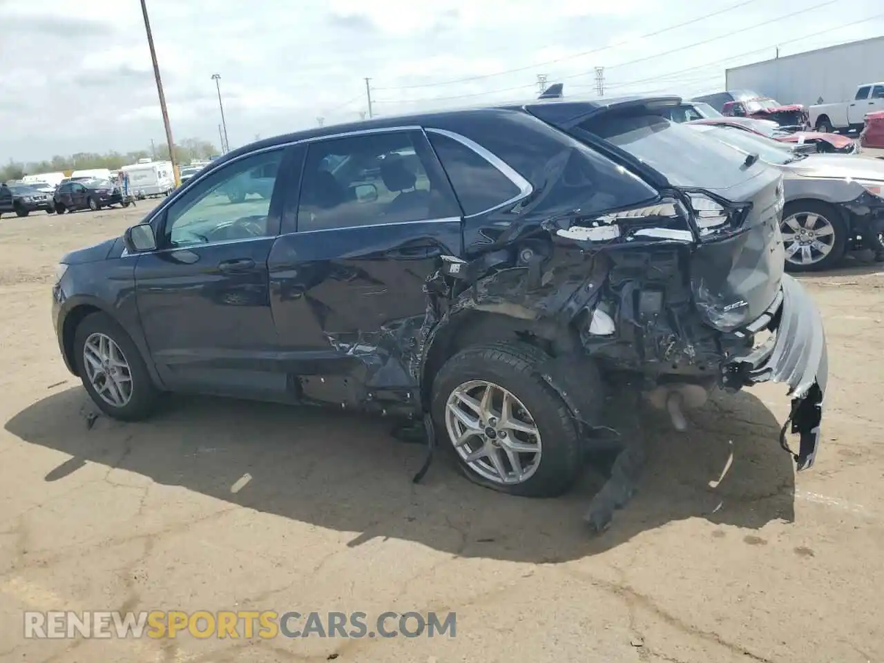 2 Photograph of a damaged car 2FMPK4J97NBA83621 FORD EDGE 2022