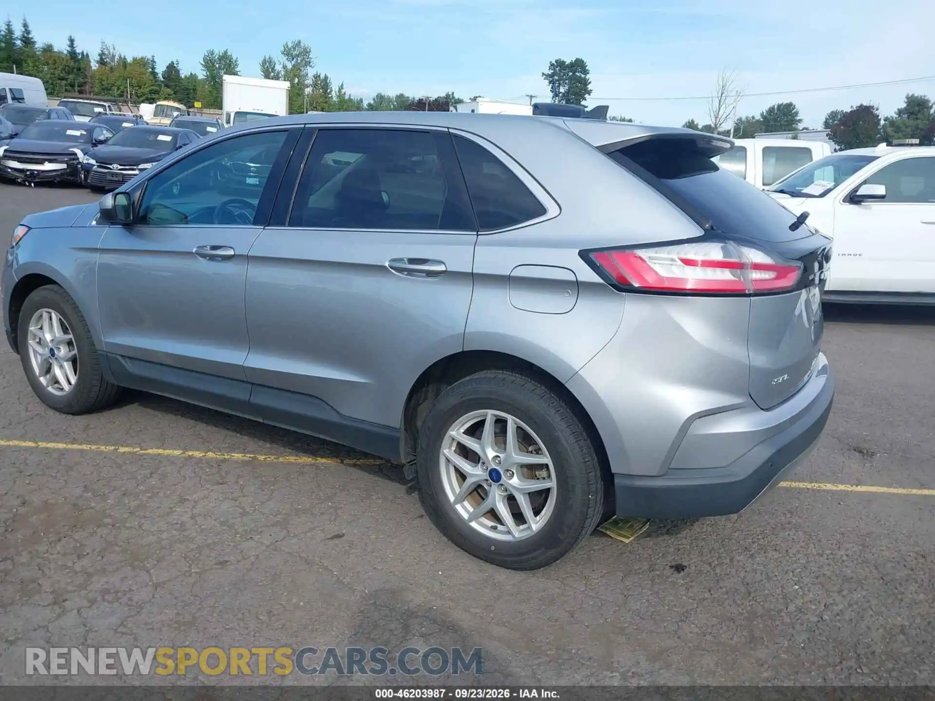 3 fotografías del automóvil dañado 2FMPK4J97NBA88012 FORD EDGE 2022