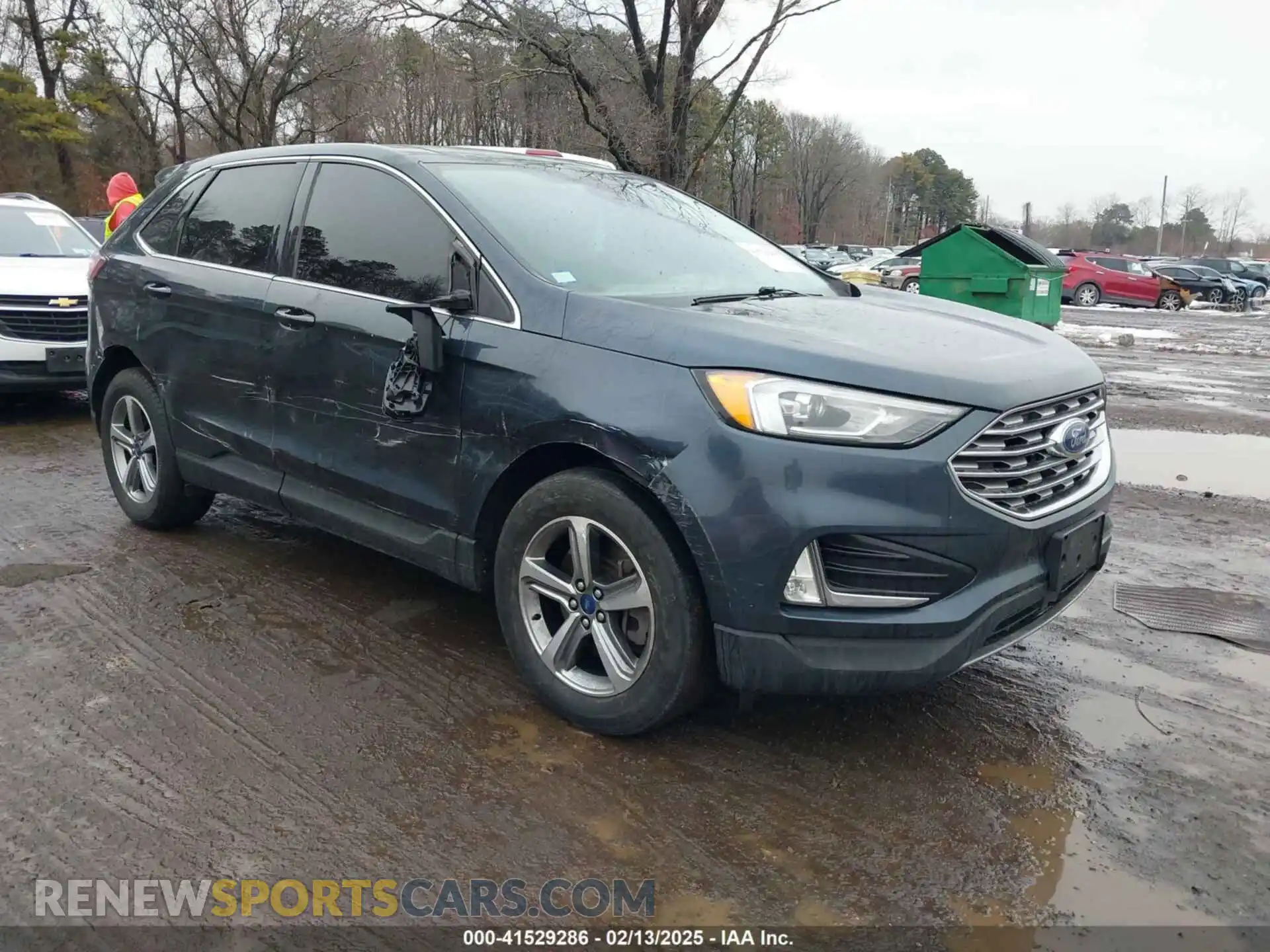 1 Photograph of a damaged car 2FMPK4J98NBA03548 FORD EDGE 2022