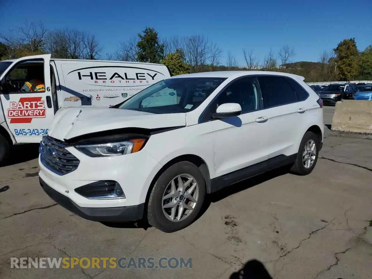 1 Photograph of a damaged car 2FMPK4J98NBA33438 FORD EDGE 2022