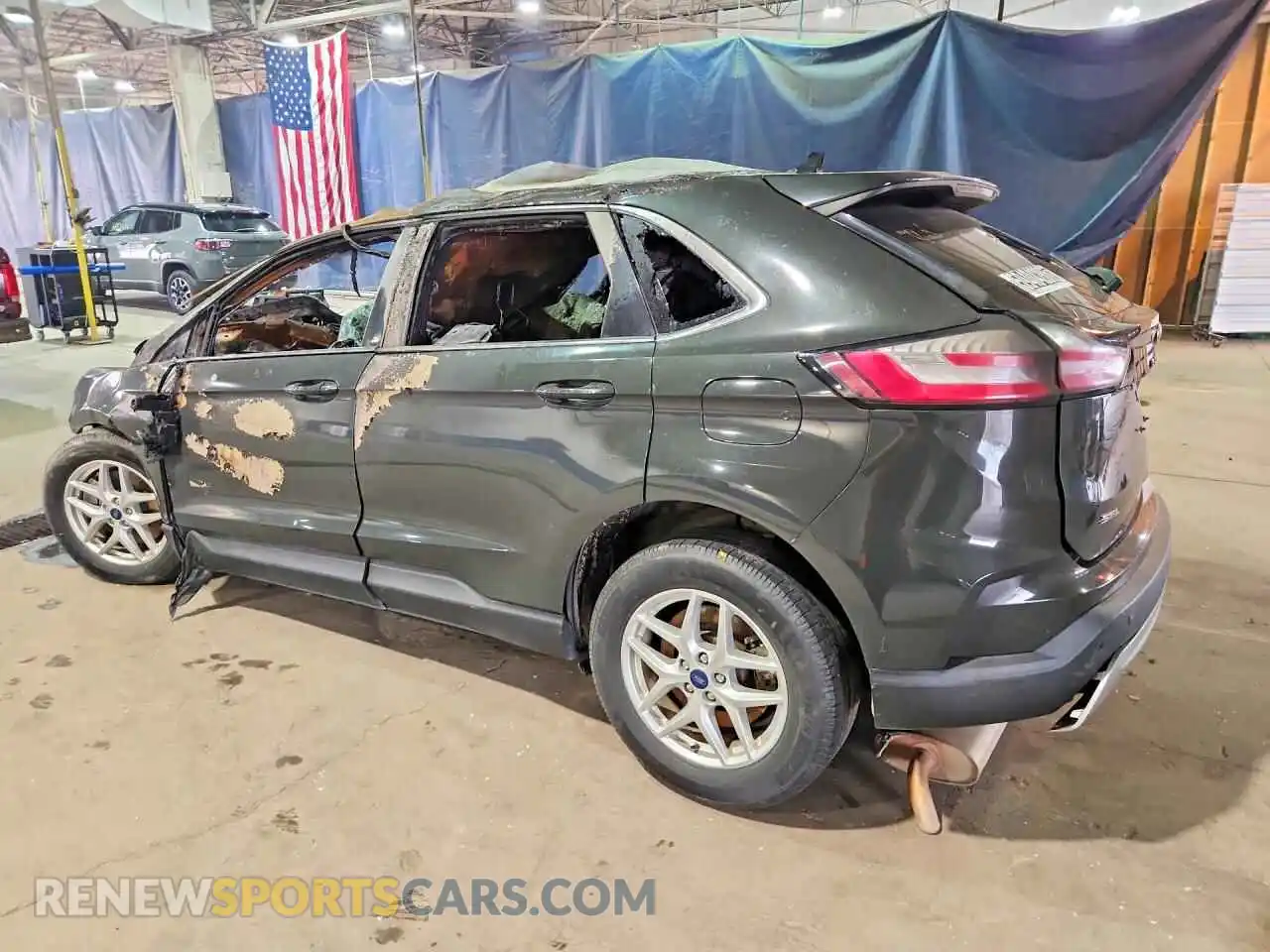 2 Photograph of a damaged car 2FMPK4J98NBA53396 FORD EDGE 2022