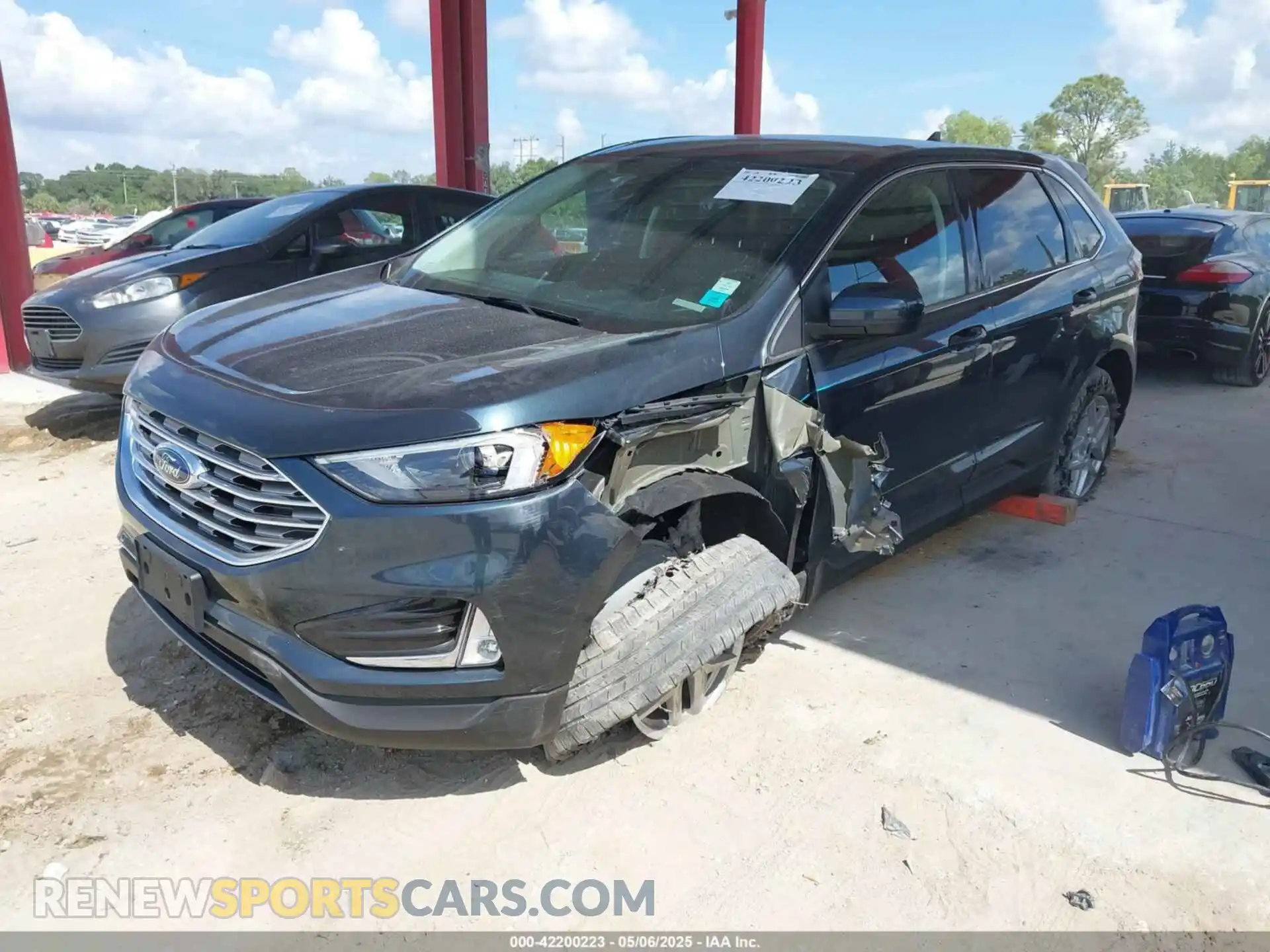2 Photograph of a damaged car 2FMPK4J98NBA72773 FORD EDGE 2022