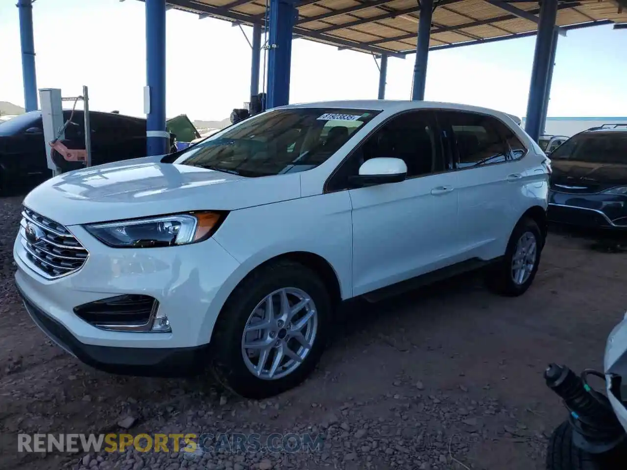 1 Photograph of a damaged car 2FMPK4J98NBA75088 FORD EDGE 2022