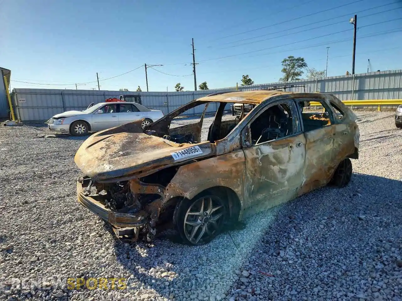 1 Photograph of a damaged car 2FMPK4J98NBA78217 FORD EDGE 2022