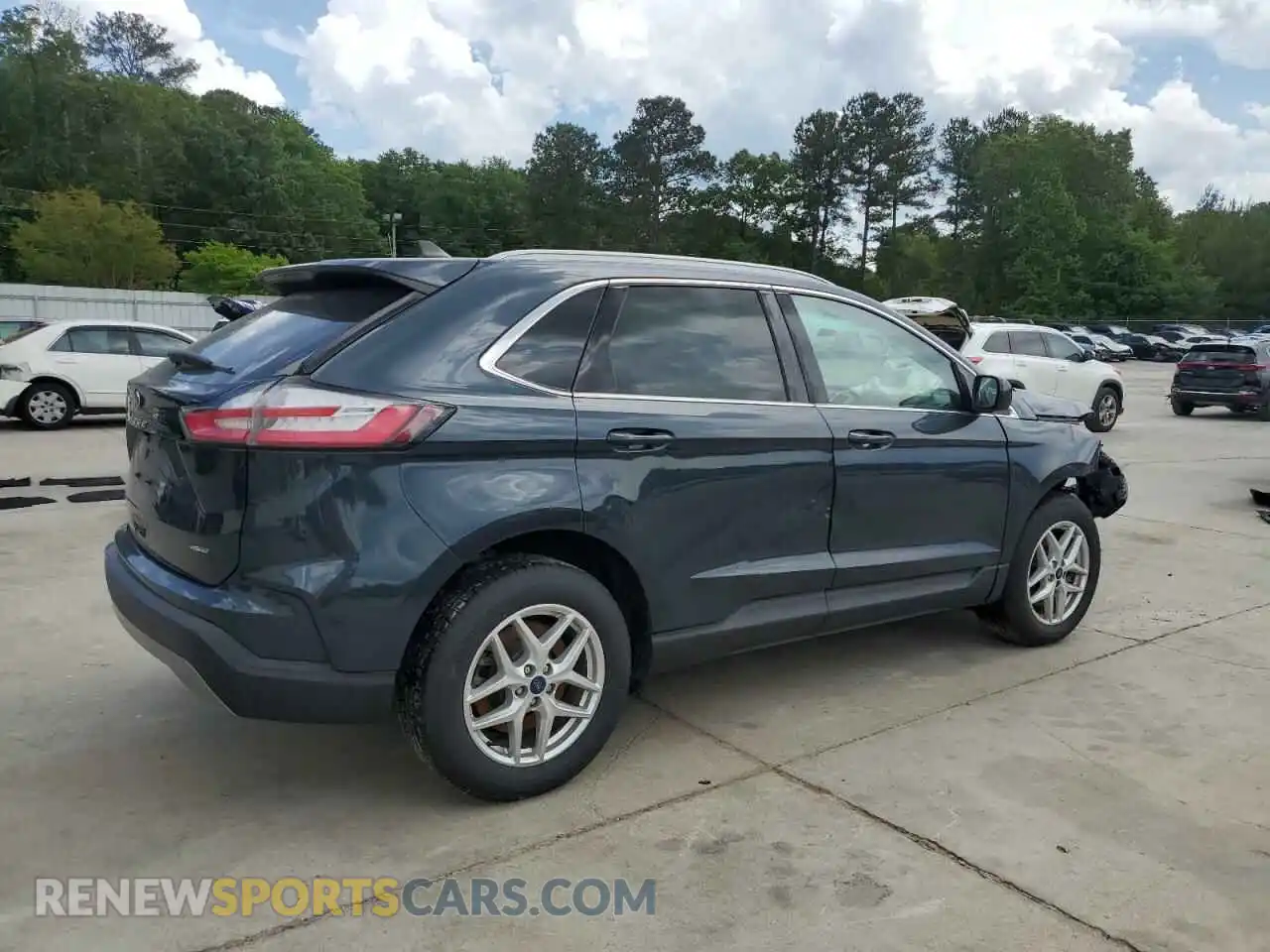 3 Photograph of a damaged car 2FMPK4J98NBA78301 FORD EDGE 2022