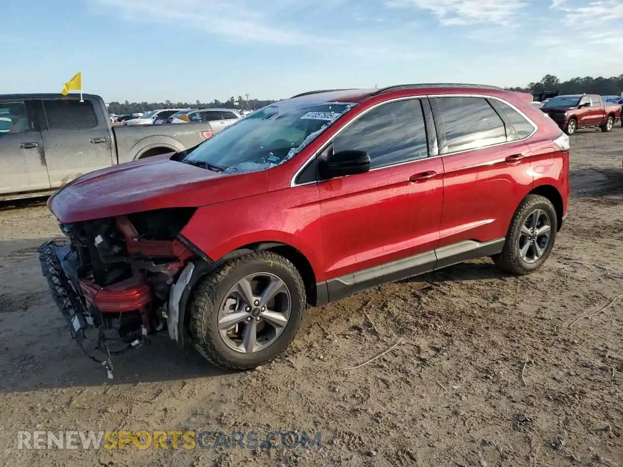 1 Photograph of a damaged car 2FMPK4J98NBA83434 FORD EDGE 2022