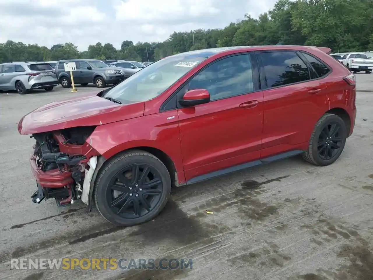 1 Photograph of a damaged car 2FMPK4J98NBA90657 FORD EDGE 2022