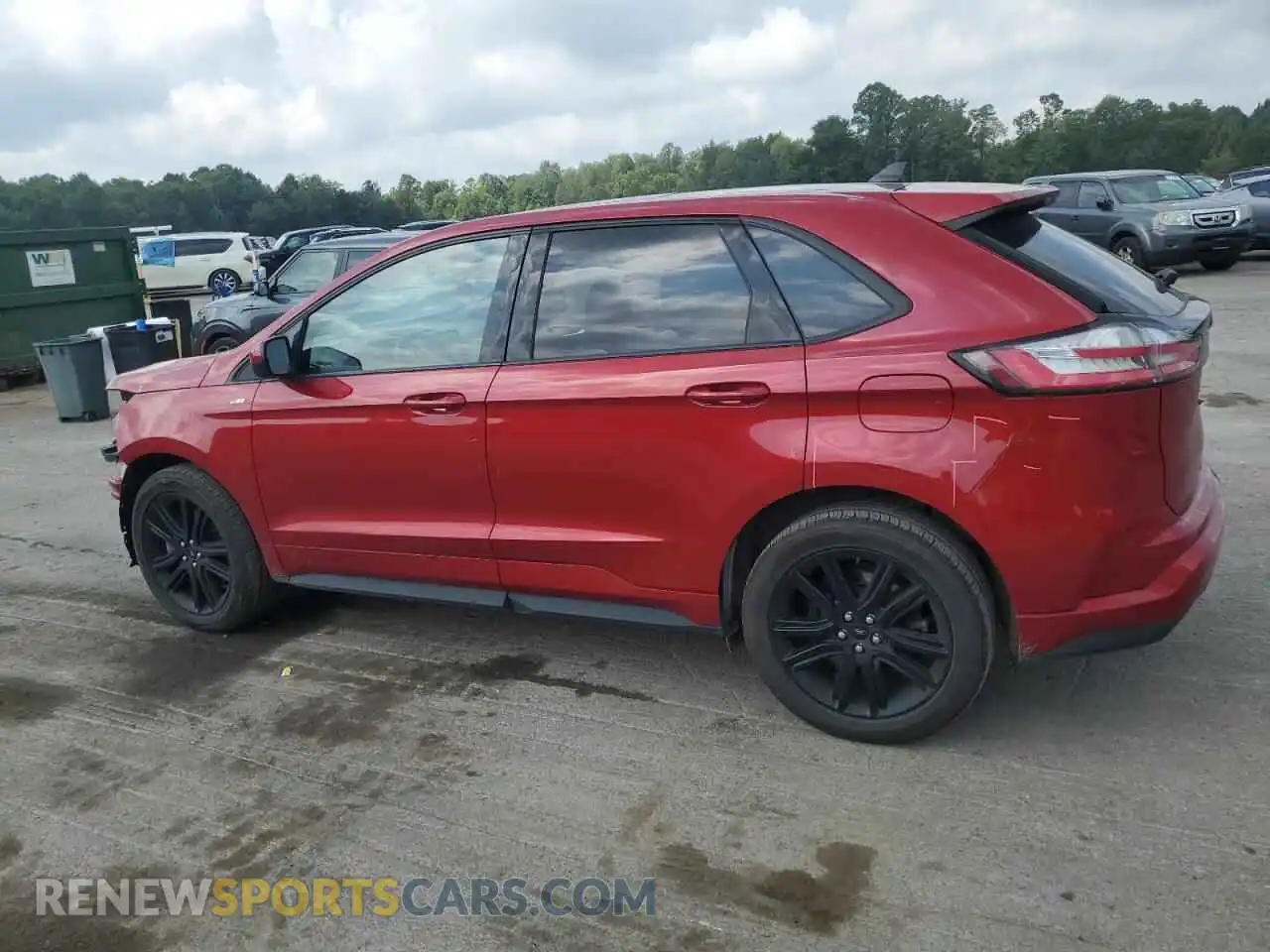 2 Photograph of a damaged car 2FMPK4J98NBA90657 FORD EDGE 2022