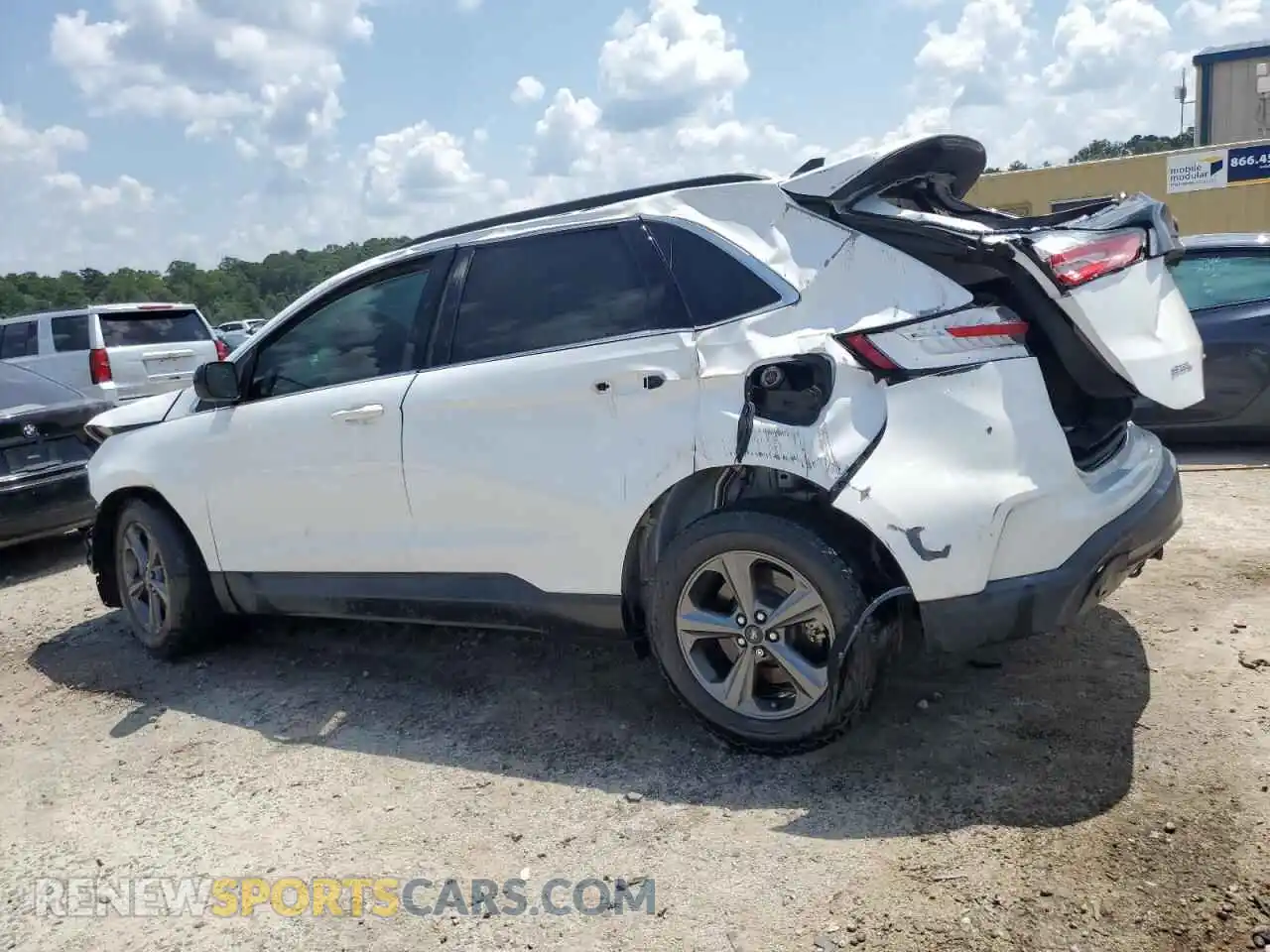 2 Фотография поврежденного автомобиля 2FMPK4J99NBA15529 FORD EDGE 2022