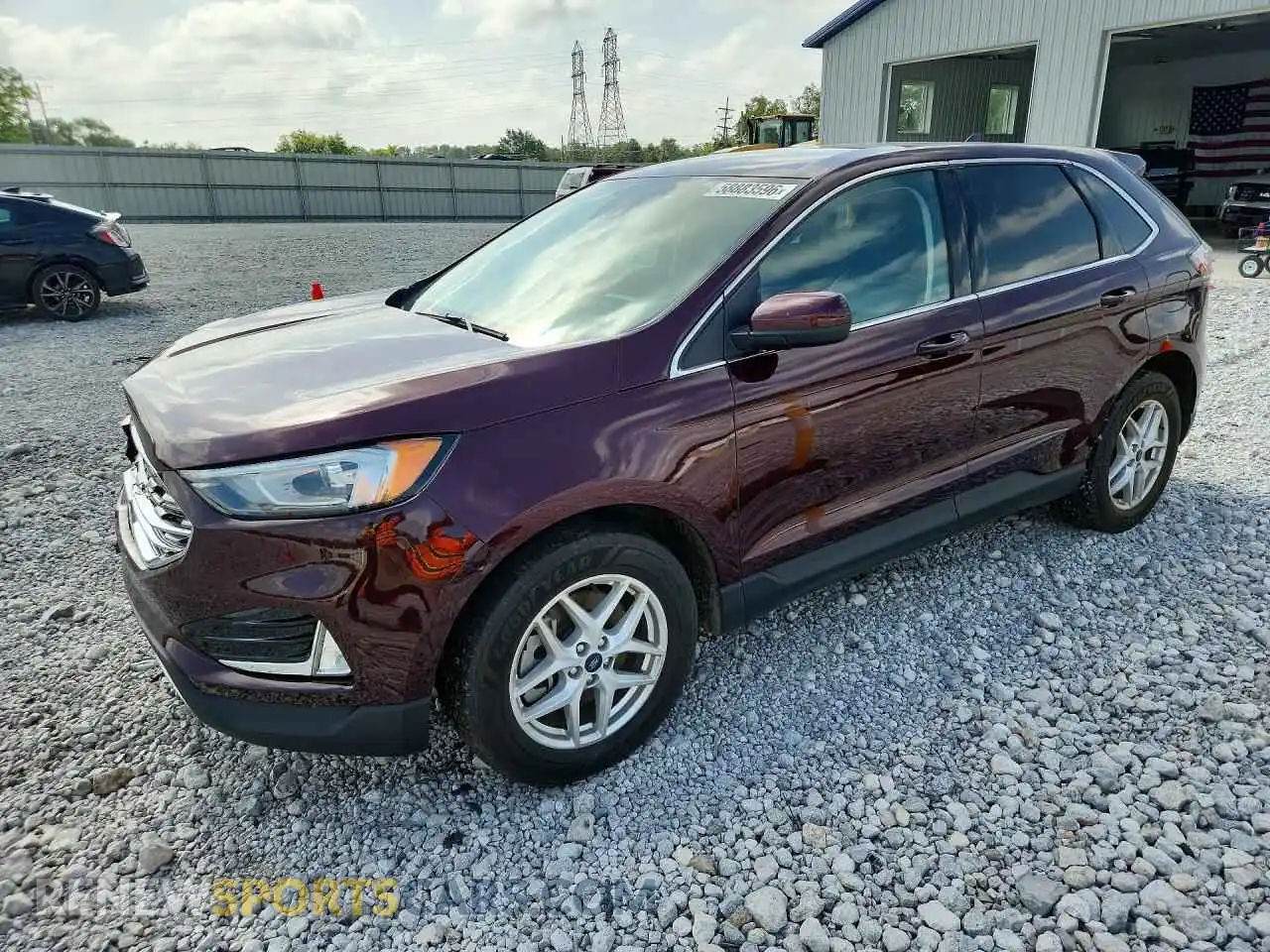 1 Photograph of a damaged car 2FMPK4J99NBA17877 FORD EDGE 2022