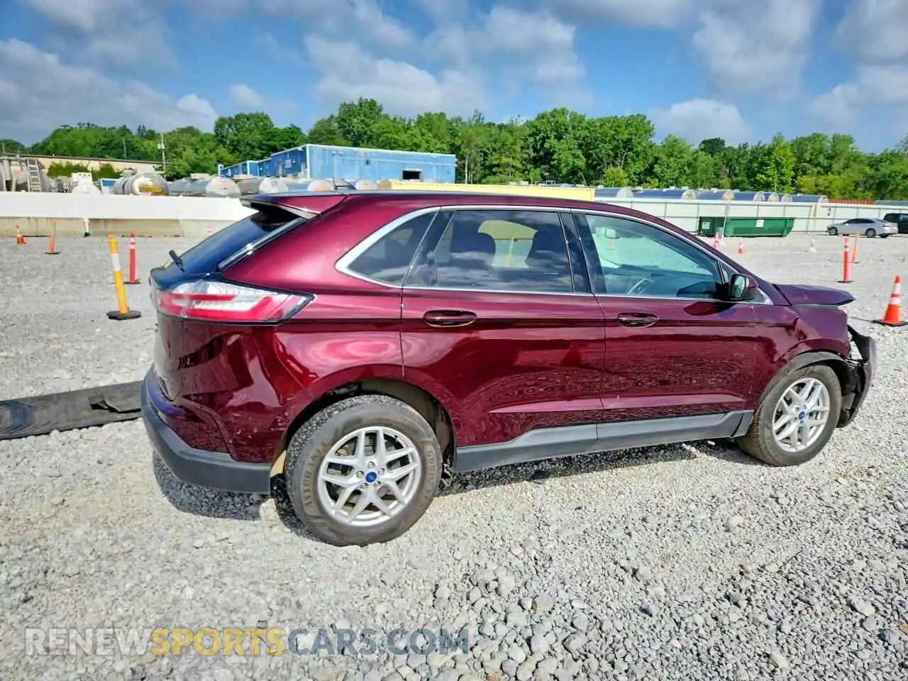3 Photograph of a damaged car 2FMPK4J99NBA17877 FORD EDGE 2022