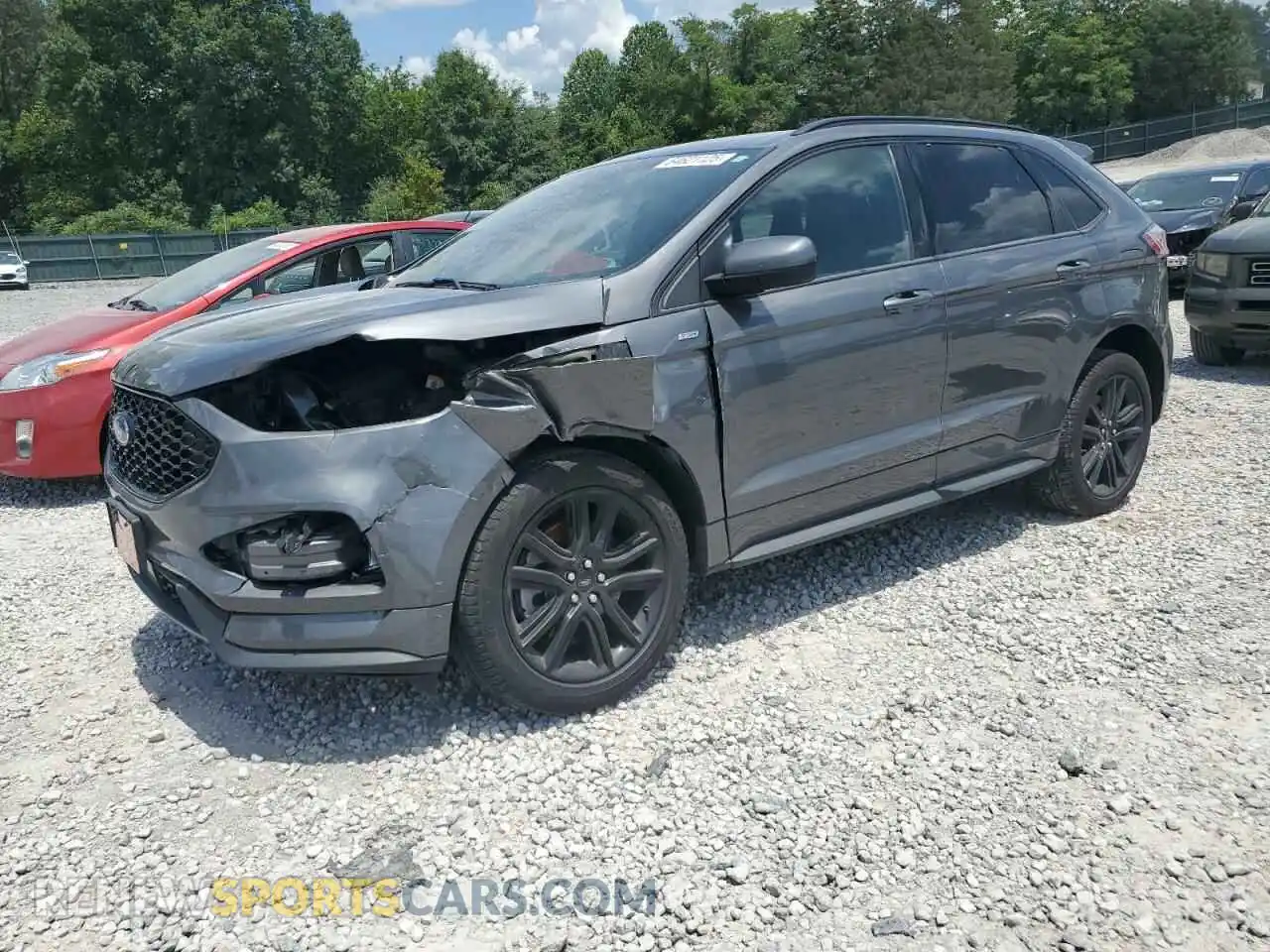 1 fotografías del automóvil dañado 2FMPK4J99NBA45968 FORD EDGE 2022