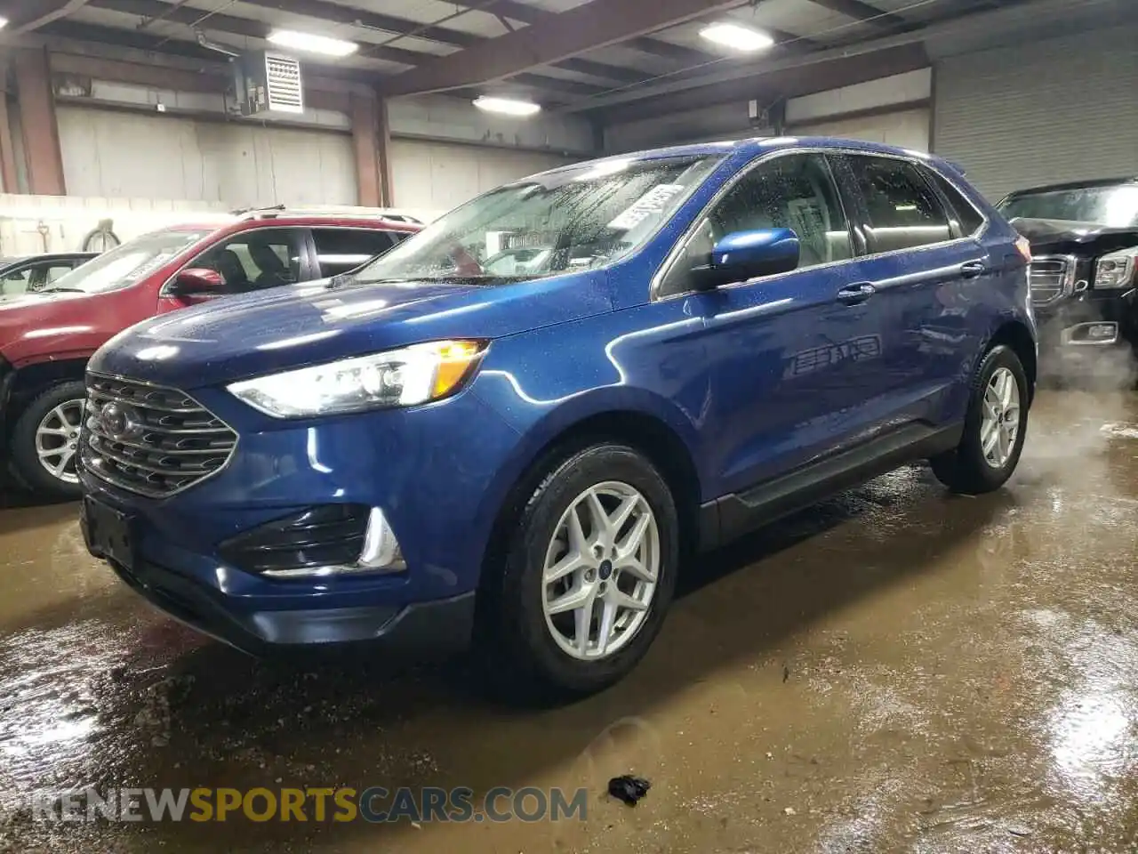 1 Photograph of a damaged car 2FMPK4J99NBA55920 FORD EDGE 2022