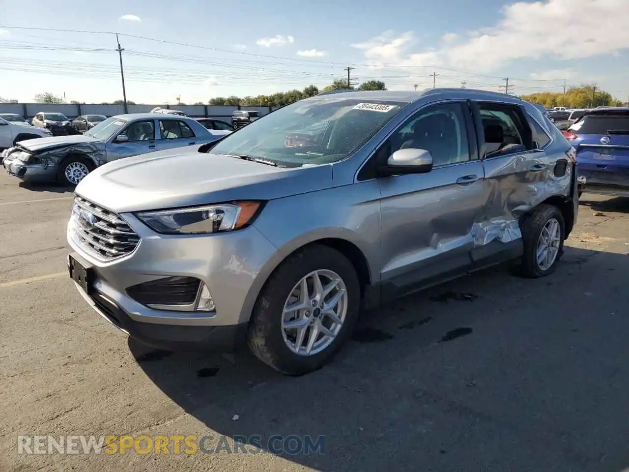 1 Фотография поврежденного автомобиля 2FMPK4J99NBA88867 FORD EDGE 2022